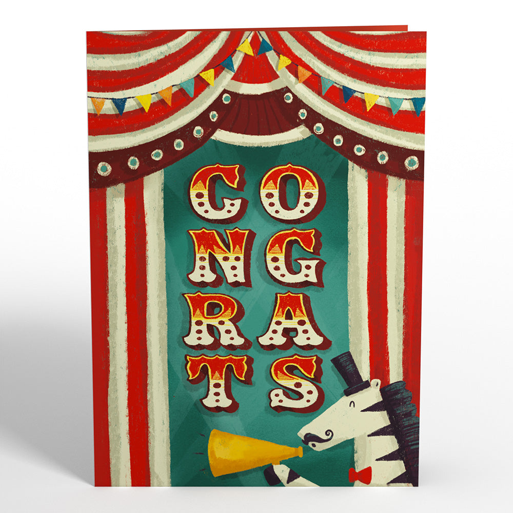 Congrats, You Are Spectacular Pop-Up Card、mySite、solidvoid