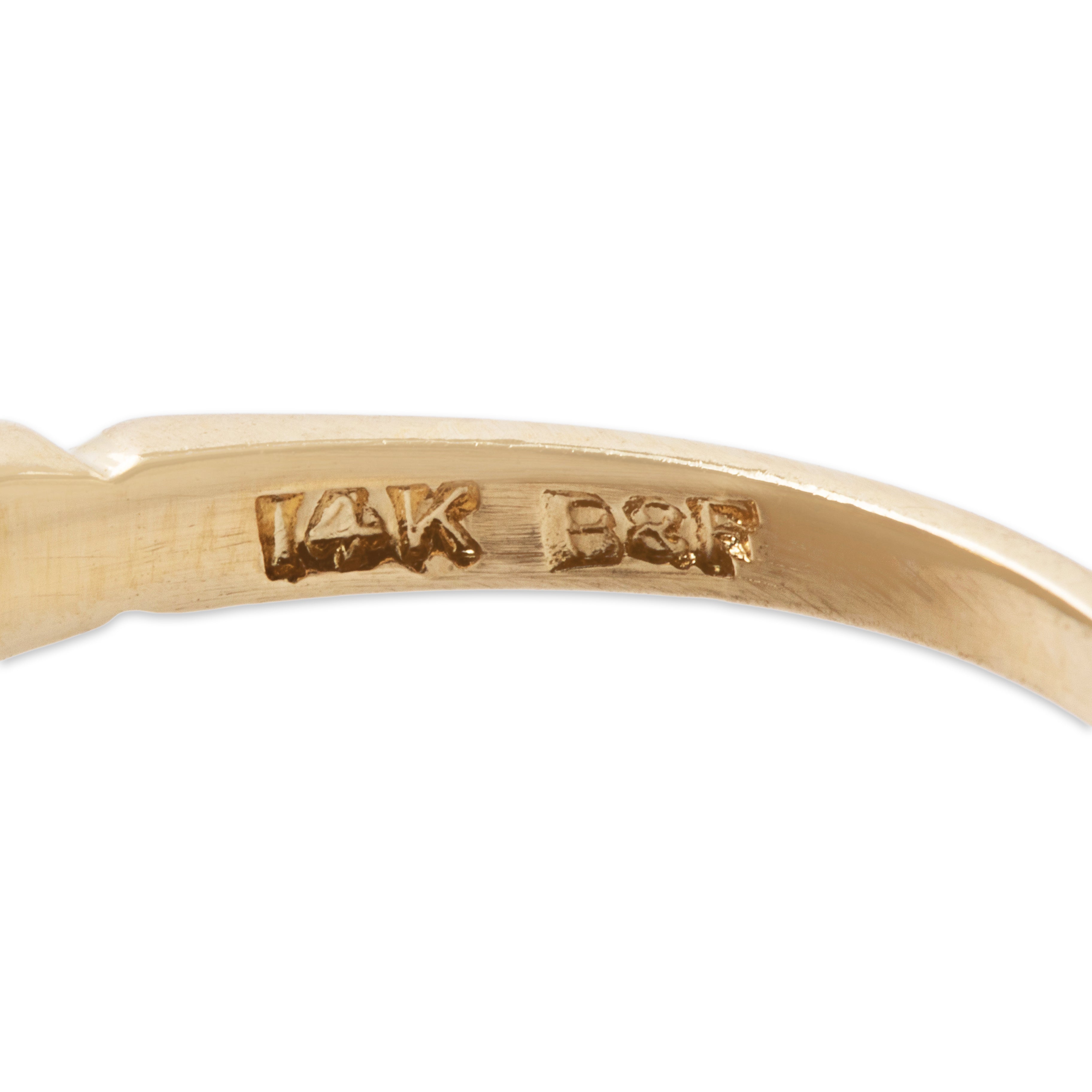 Vintage 14k Yellow Gold Synthetic Ruby Spectacular Pink Solitaire Ring 6.50、mySite、hinf8tx79