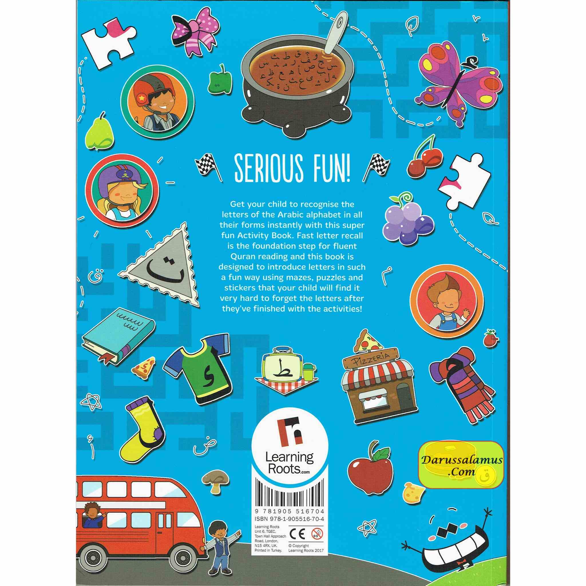 Arabic Letters Activity Book By Zaheer Khatri、mySite、topwebapps