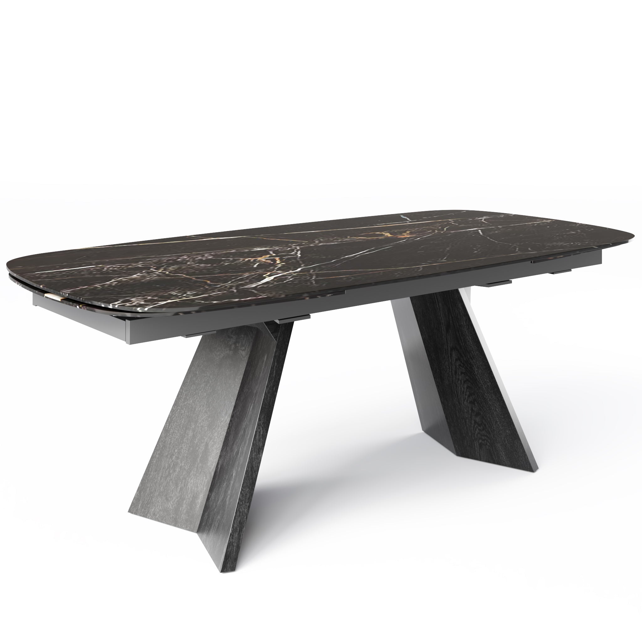  Icaro Extendable Dining Table with Marble and Ceramic Top Options、mySite、sugarbowlscore