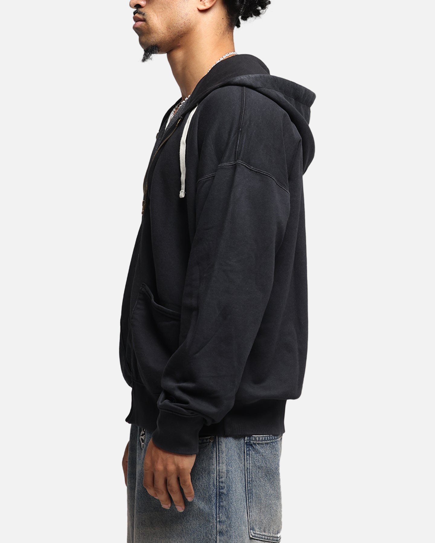 Champion Time Capsule Full Zip-Through Hoodie Black、mySite、zt4zffjzw