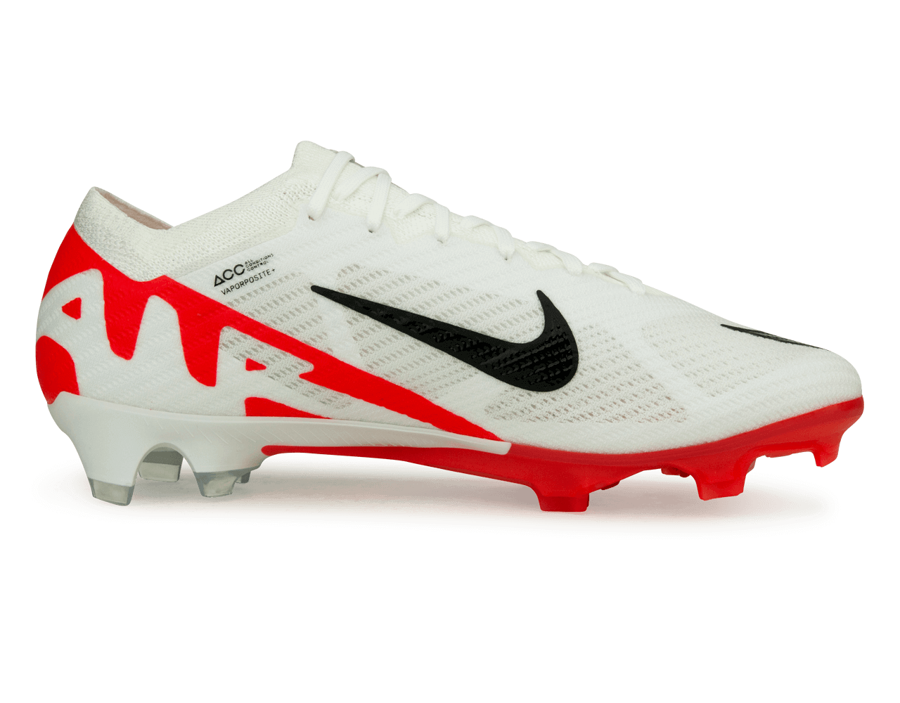 Nike Men's Zoom Mercurial Vapor 15 Elite White/Red、mySite、noshort