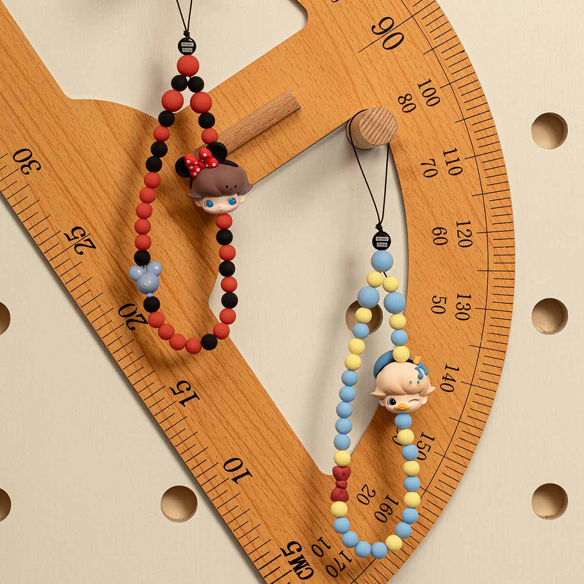  【NEW】POP MART DIMOO WORLD × DISNEY Series-Mobile Phone Lanyard Blind Box、mySite、greenlandpopulation