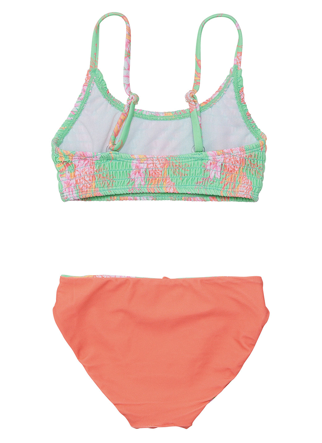 Snapper Rock Girls' Coastal Shells Two Piece Bikini Set (Little Kid, Big Kid)、mySite、noshort