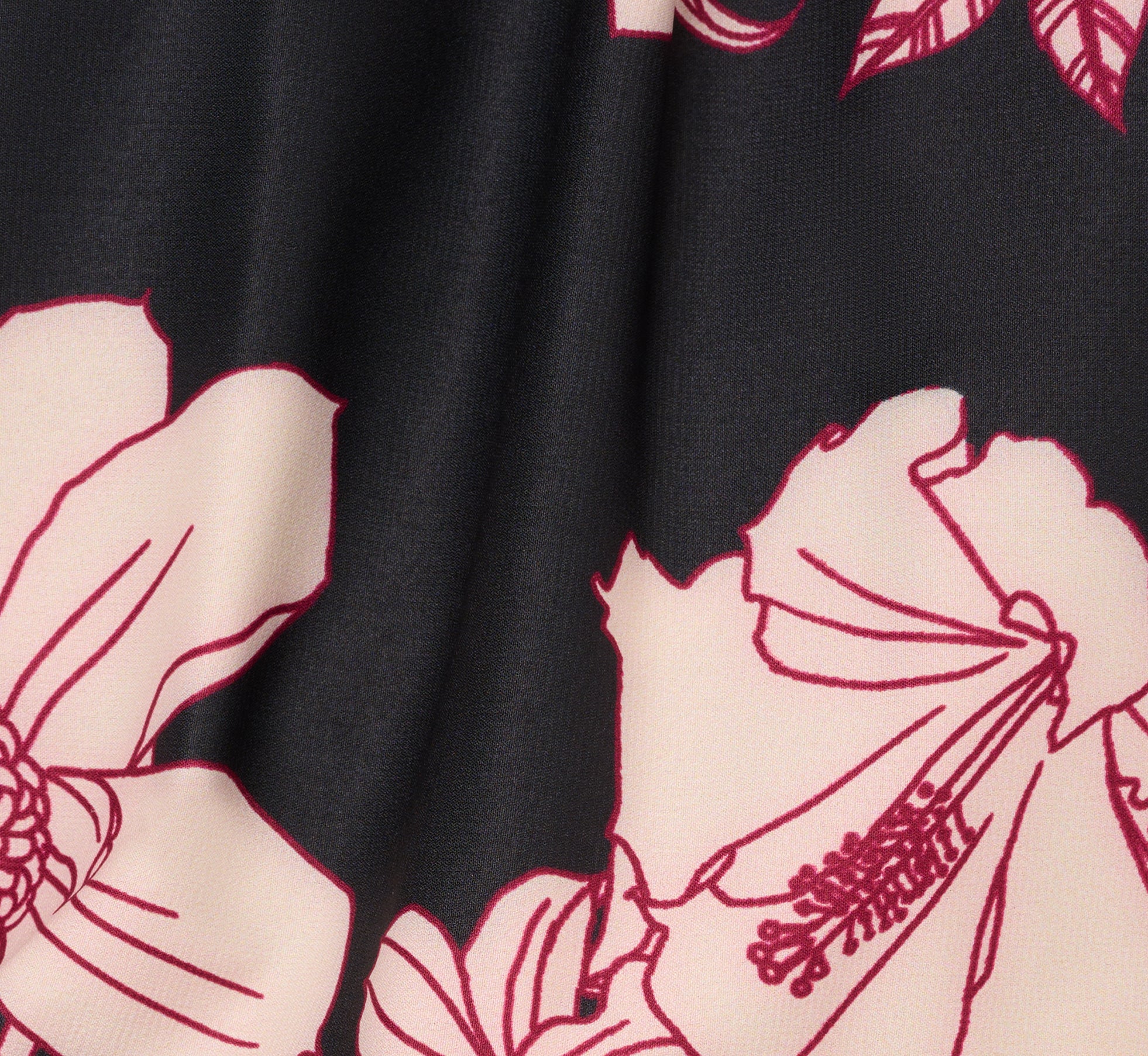 Floral Print Halter Midi Dress With Mock Neckline In Black Multi、mySite、solidvoid