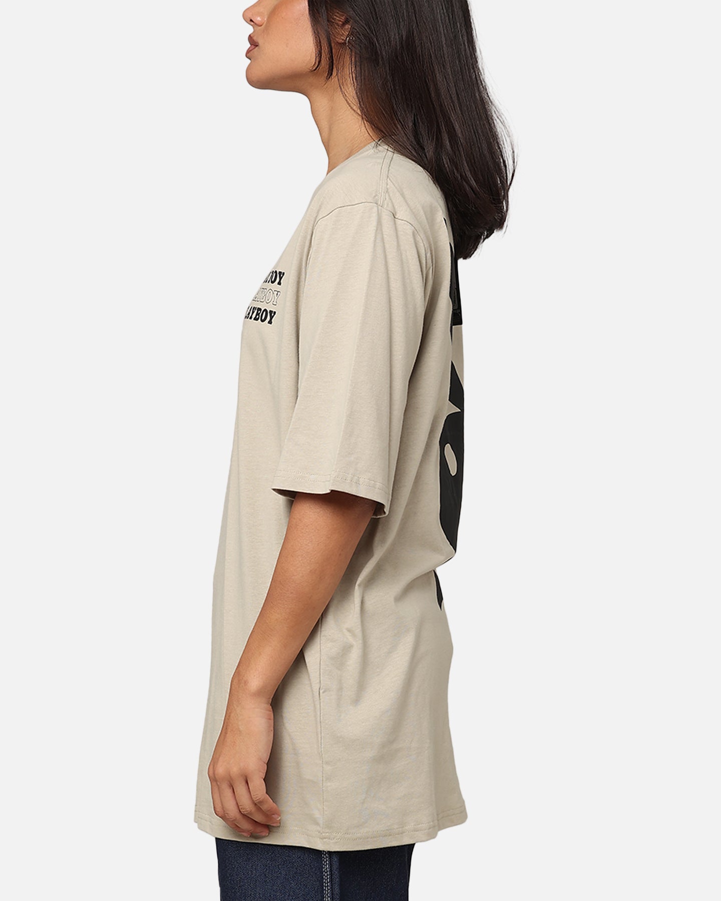 Playboy Bunny Stack T-Shirt Grey、mySite、zt4zffjzw