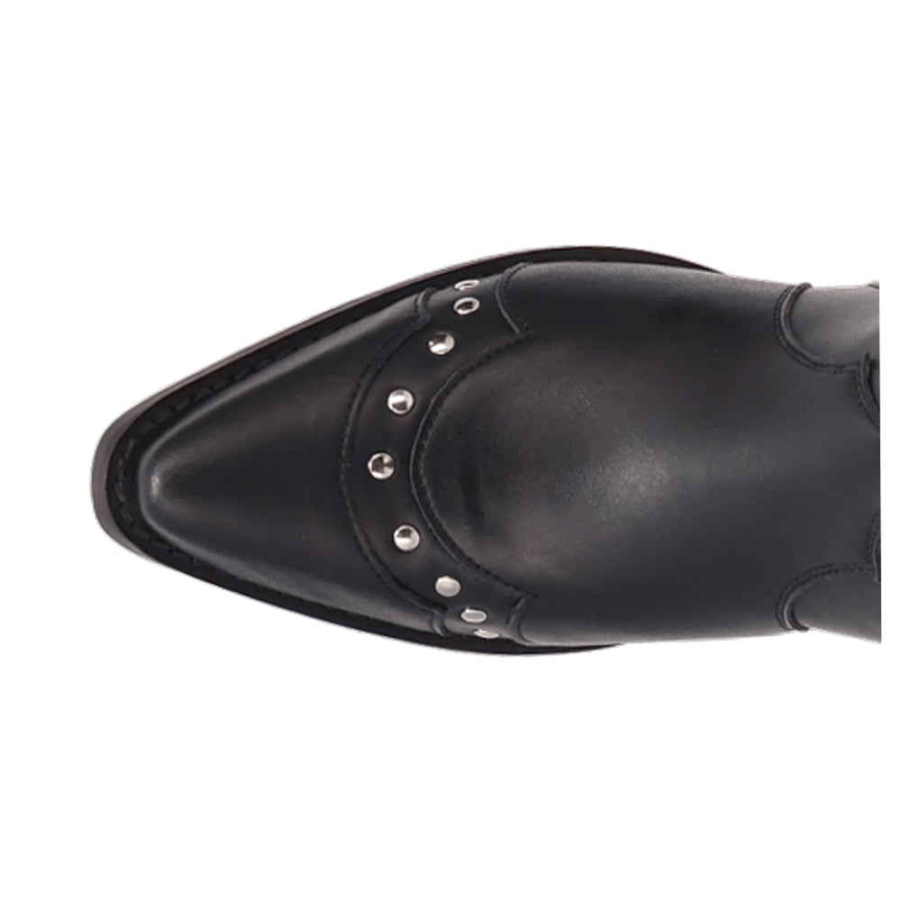 Sweet Treat Metallic Studded Snip Toe Cowboy Boots、mySite、gtrtttuynbv