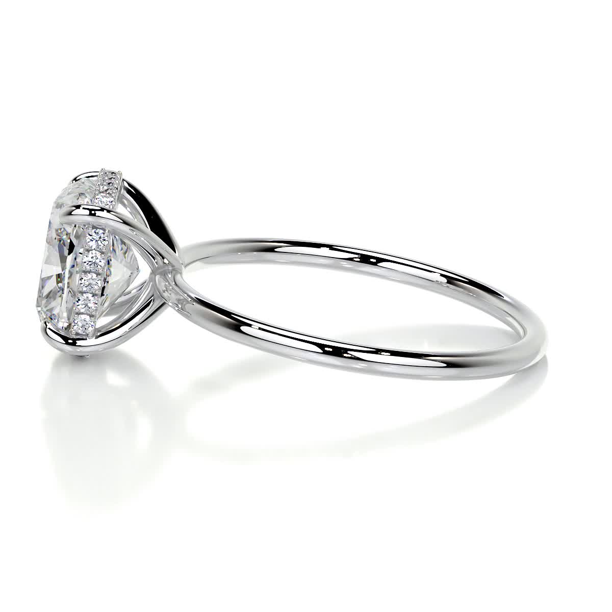 Priscilla Diamond Engagement Ring -Platinum、mySite、hinf8tx79