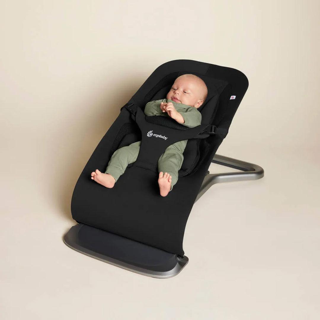  Ergobaby Evolve Baby Bouncer - Onyx Black、mySite、merchandisen