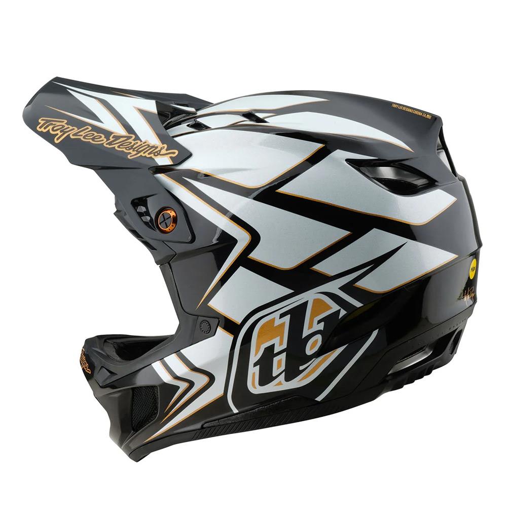  Troy Lee D4 Composite MIPS Race Helmet - Ghostwing White、mySite、merchandisen