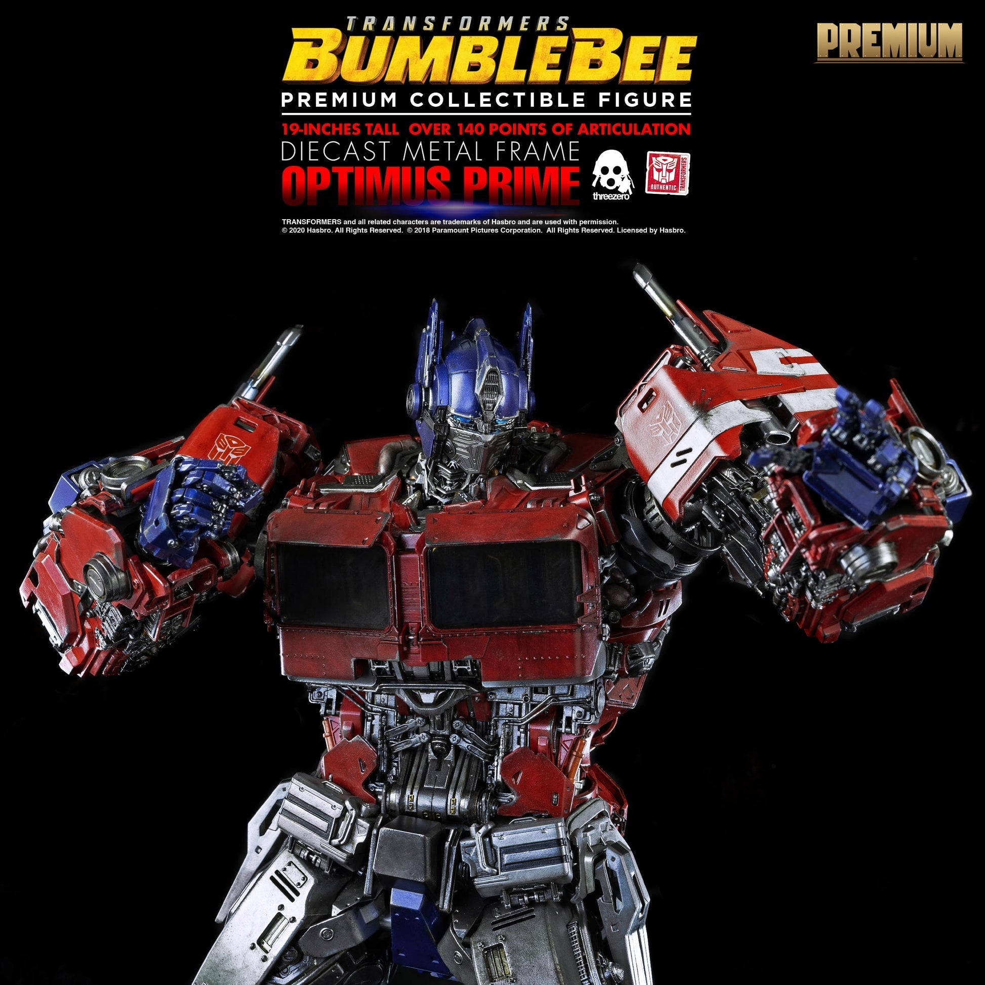 Threezero Transformers: Bumblebee Premium Collectible Optimus Prime、mySite、hgirdovlk
