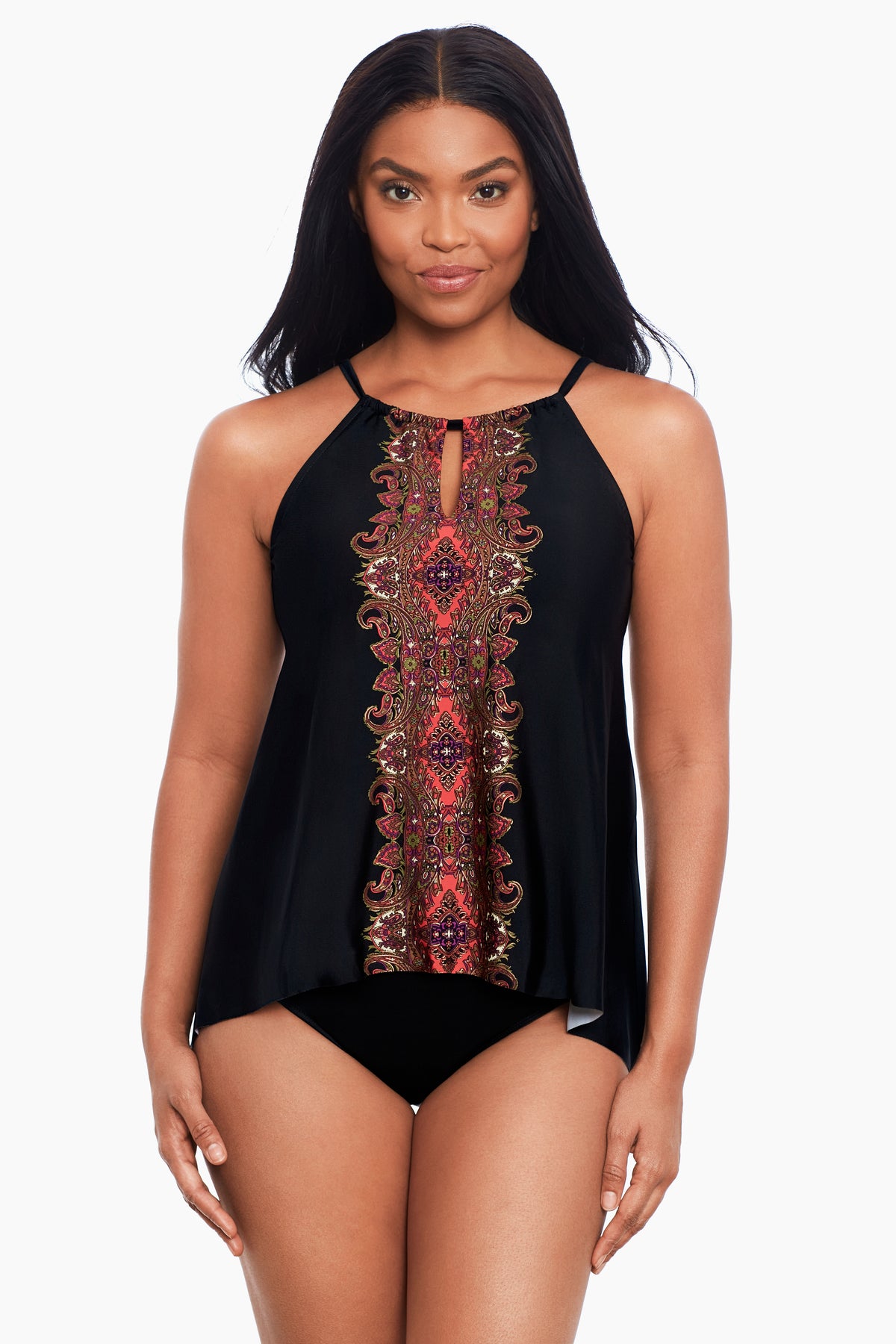  Peephole Tankini Top in Kashmir、mySite、justintrudeaud