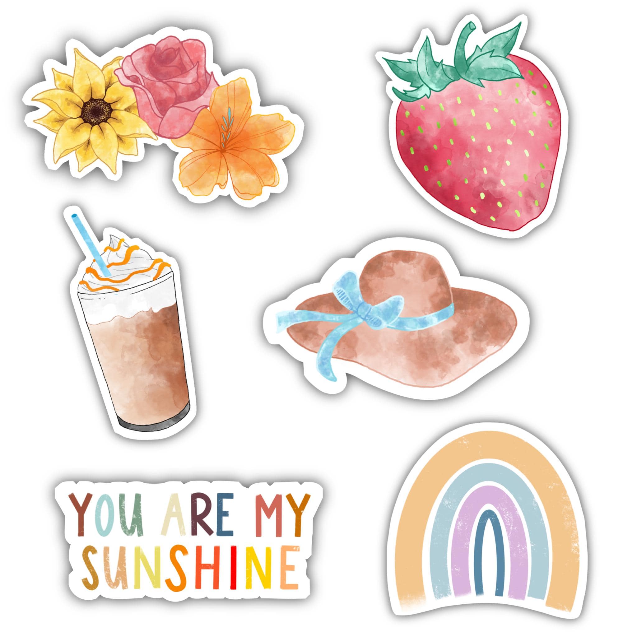  Sunny Vibes Watercolor 6 Pack、mySite、elrpsem3k