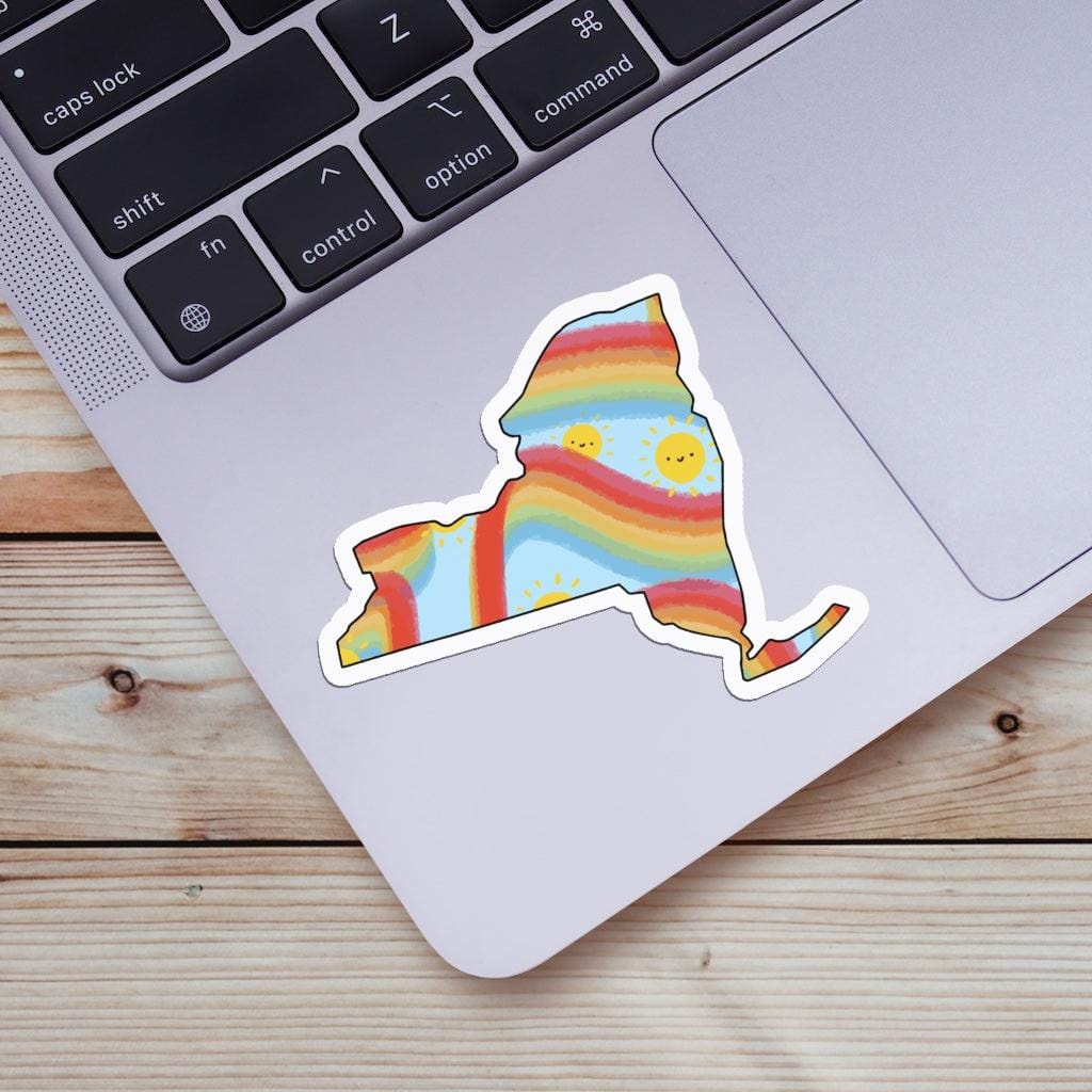  New York Rainbow Fun Sticker、mySite、elrpsem3k