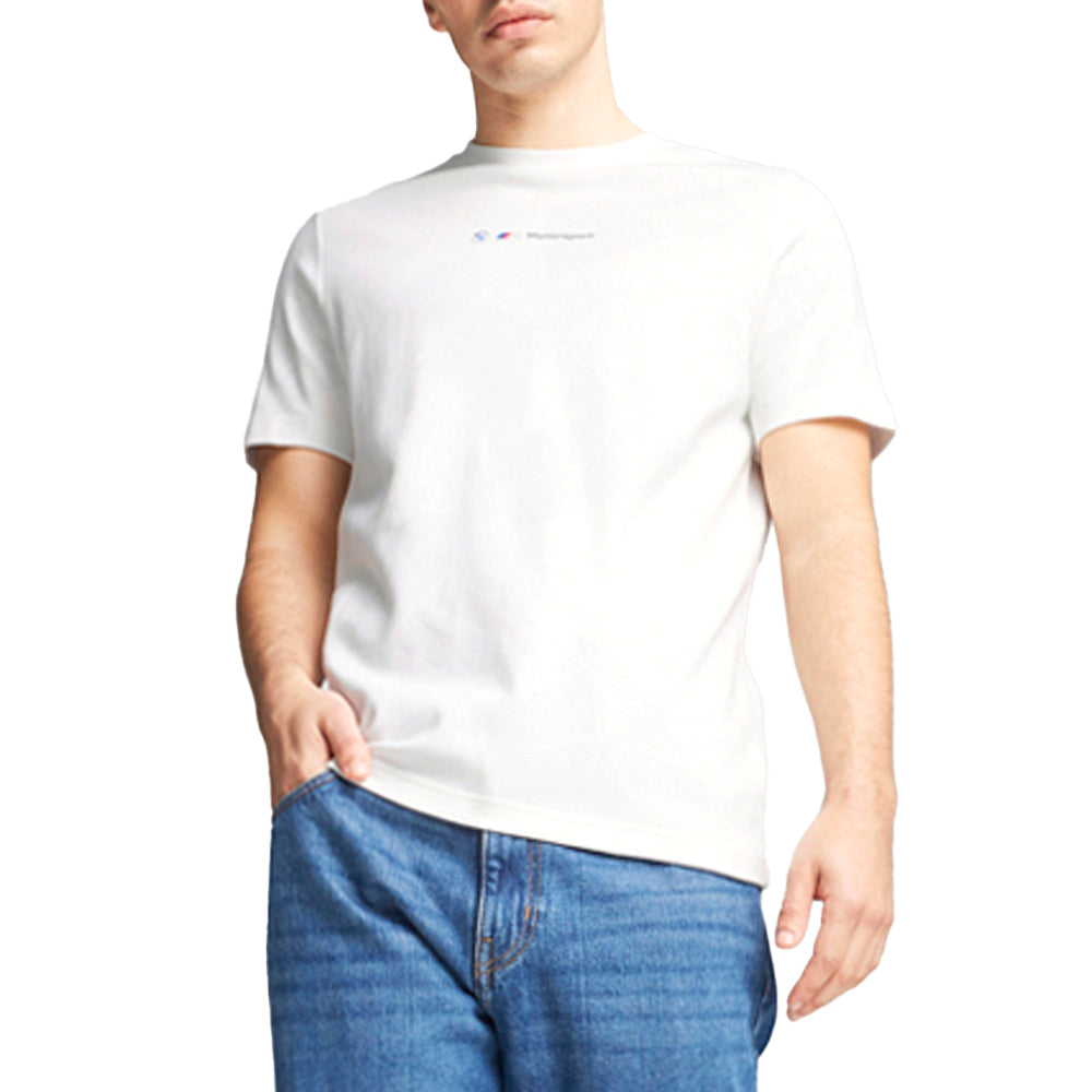 BMW MMS Jaquard Crew Neck Short Sleeve T-Shirt、mySite、gtrtttuynbv