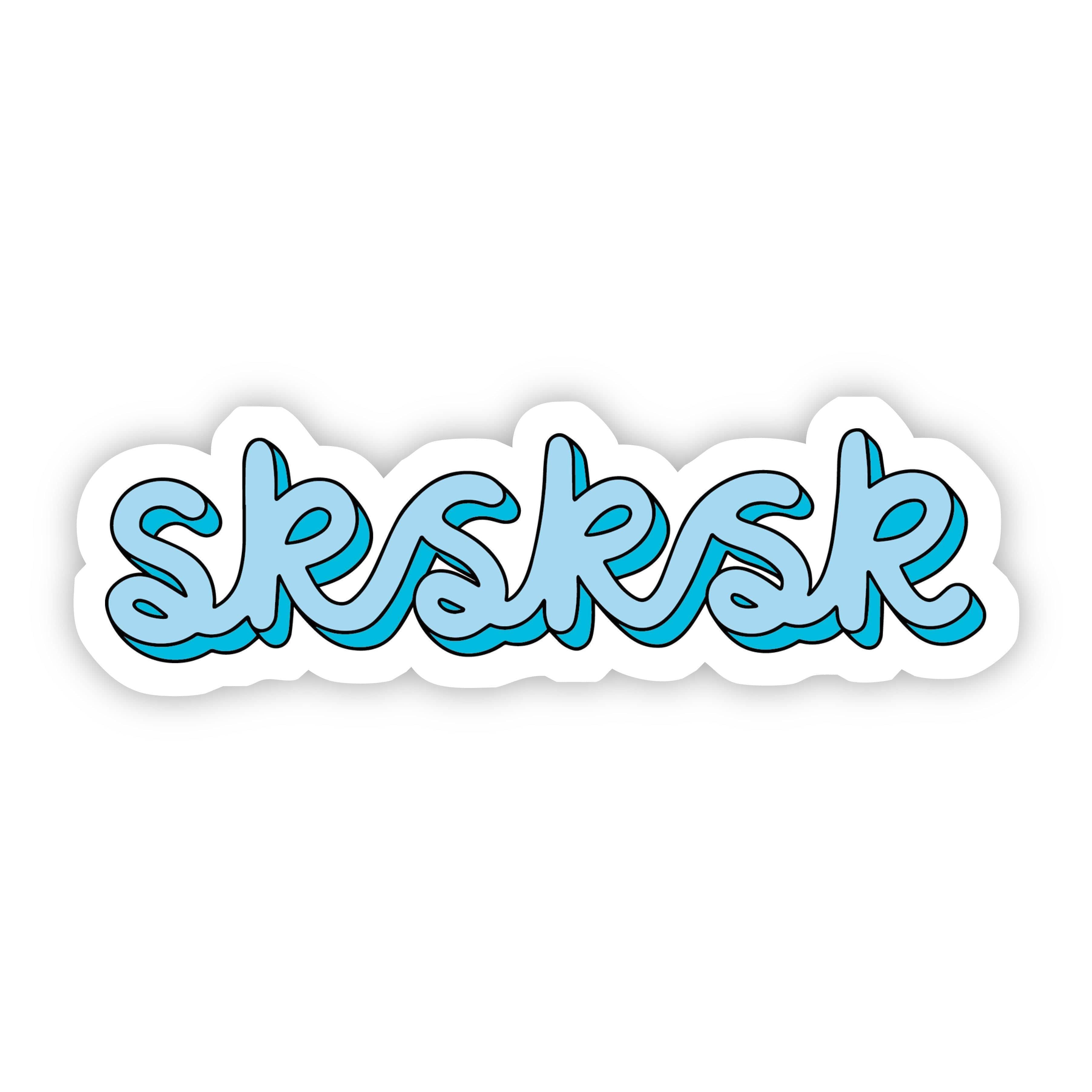  Sksksk Blue Aesthetic Sticker、mySite、elrpsem3k