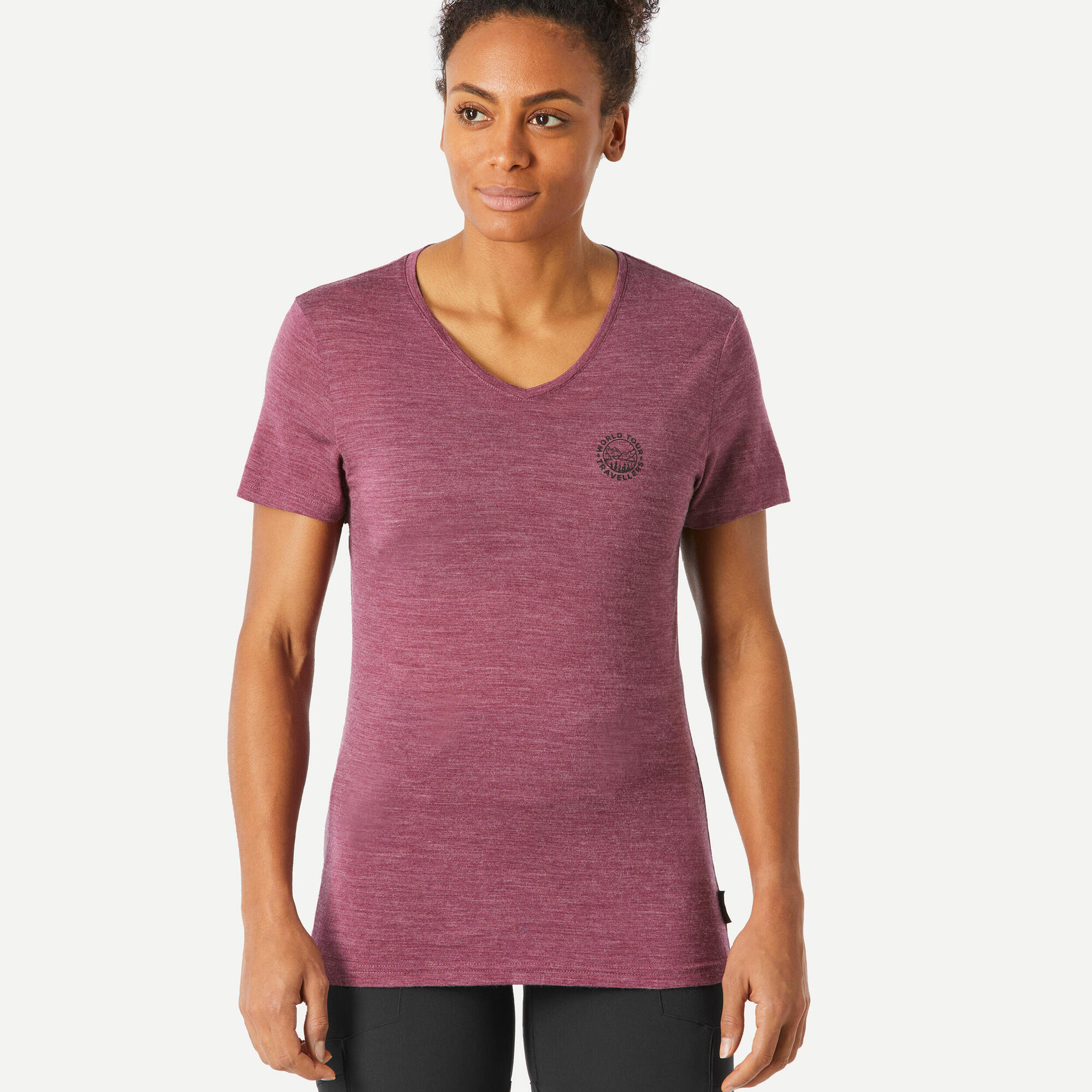 Forclaz Women's Travel 500 Merino Wool T-Shirt