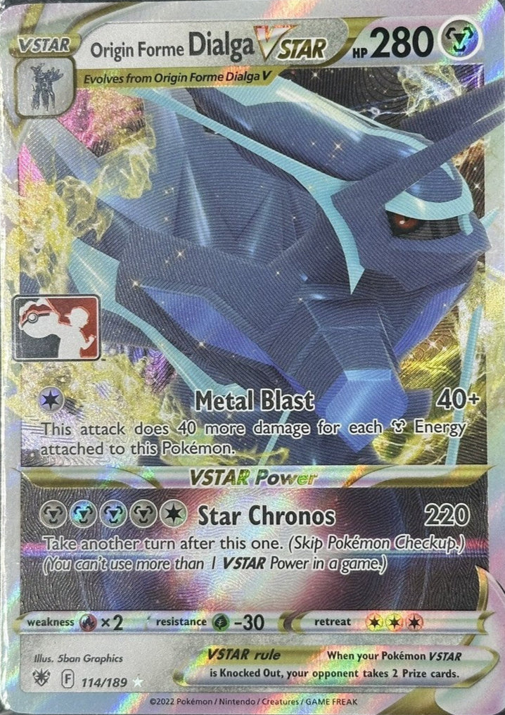 Origin Forme Dialga VSTAR 114/189 Pokemon Astral Radiance (Prize Pack)、mySite、waistdrama