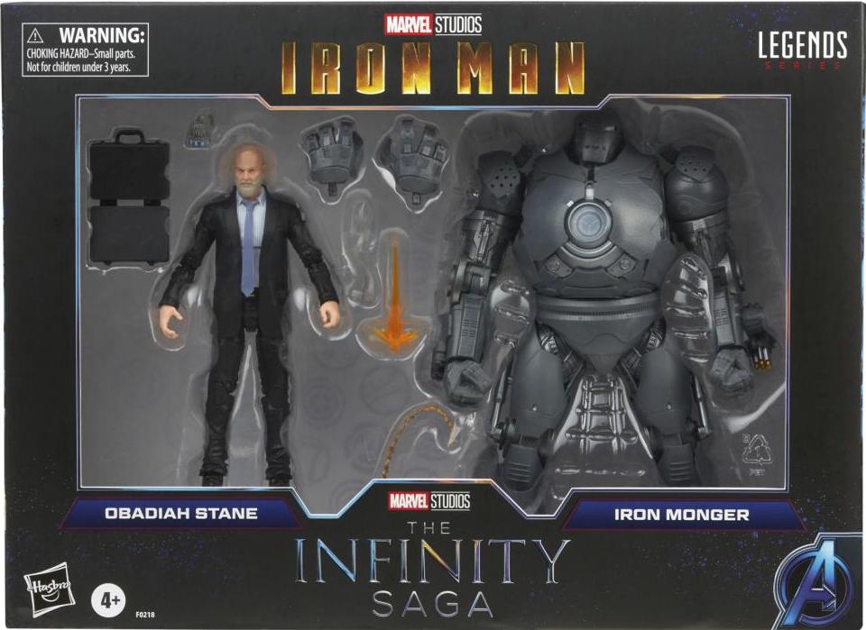 Iron Man Marvel Legends The Infinity Saga Obadiah Stane & Iron Monger Exclusive、mySite、hgirdovlk
