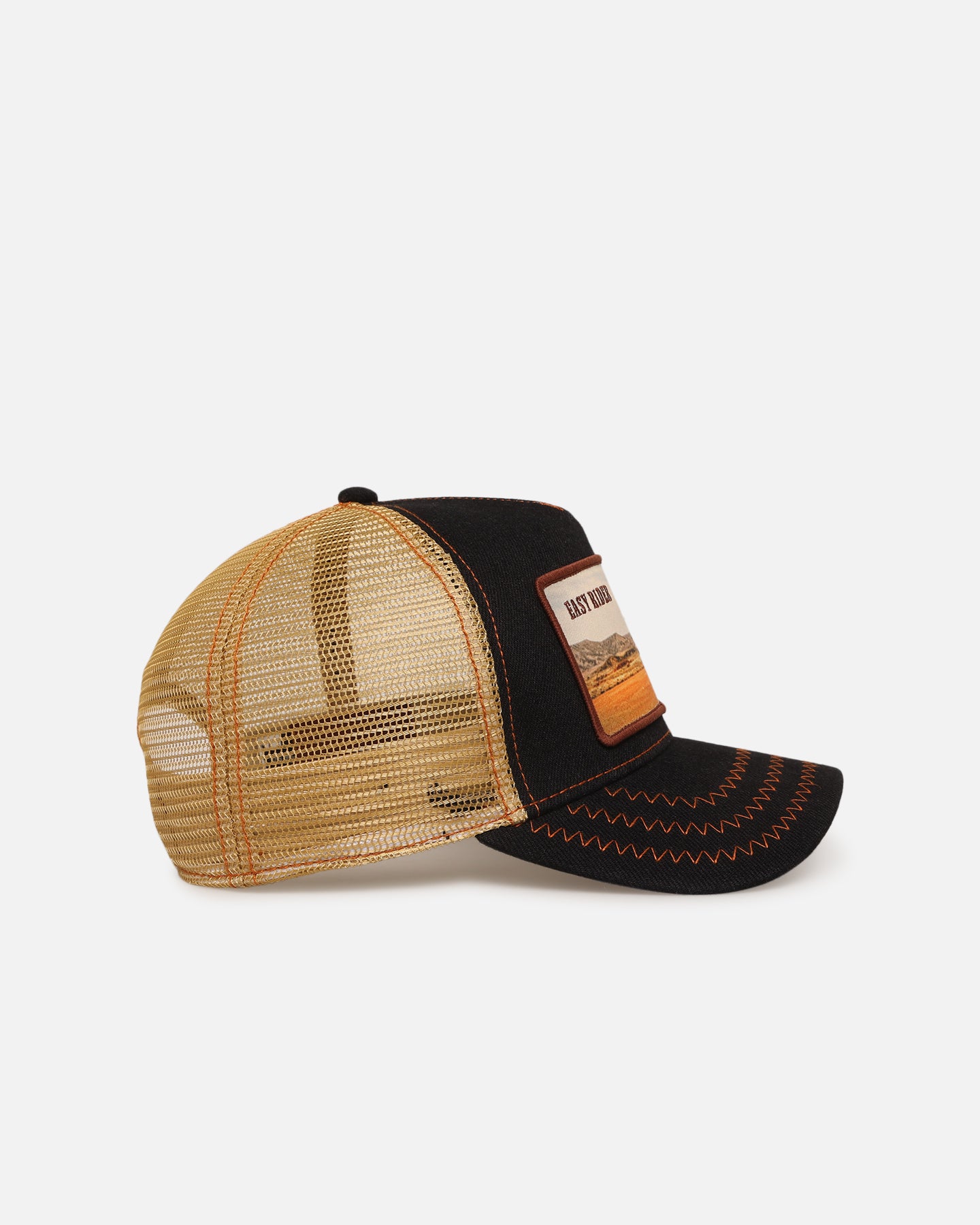 Goorin Bros Easy Rider Trucker Snapback Black、mySite、zt4zffjzw