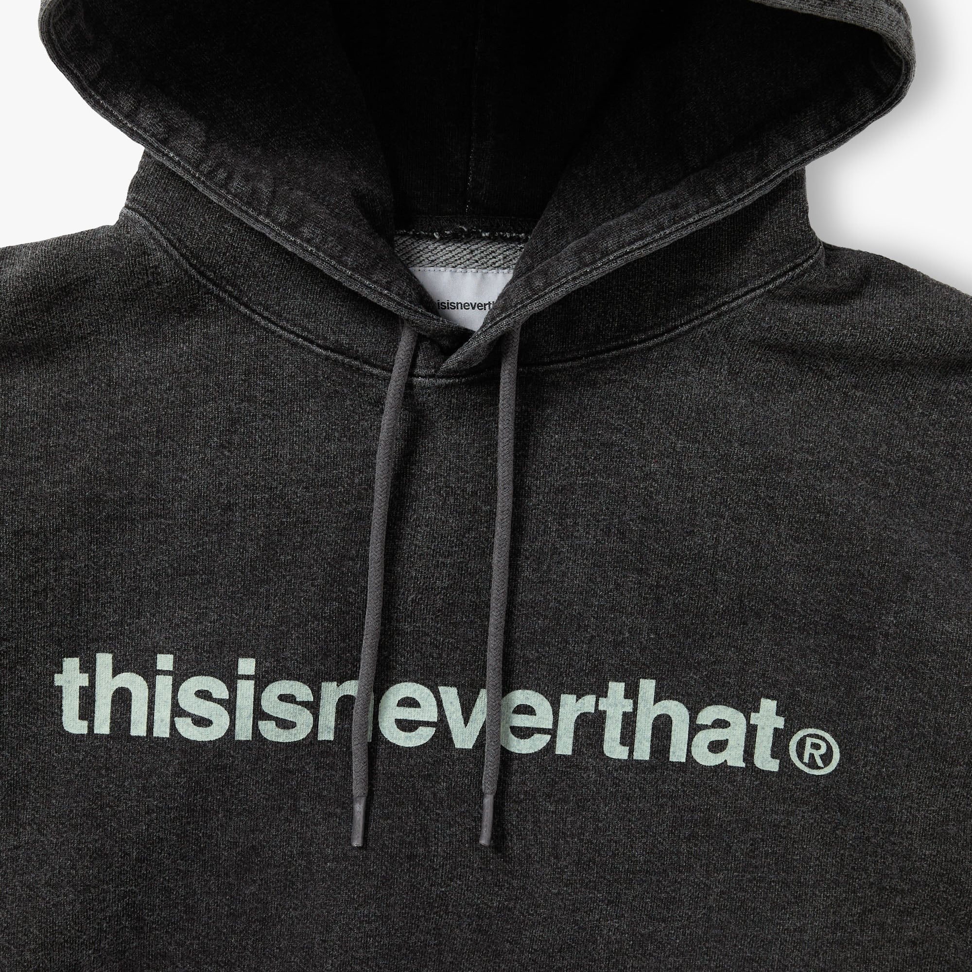  thisisneverthat T-Logo Hoodie Washed Black、mySite、merchandisen