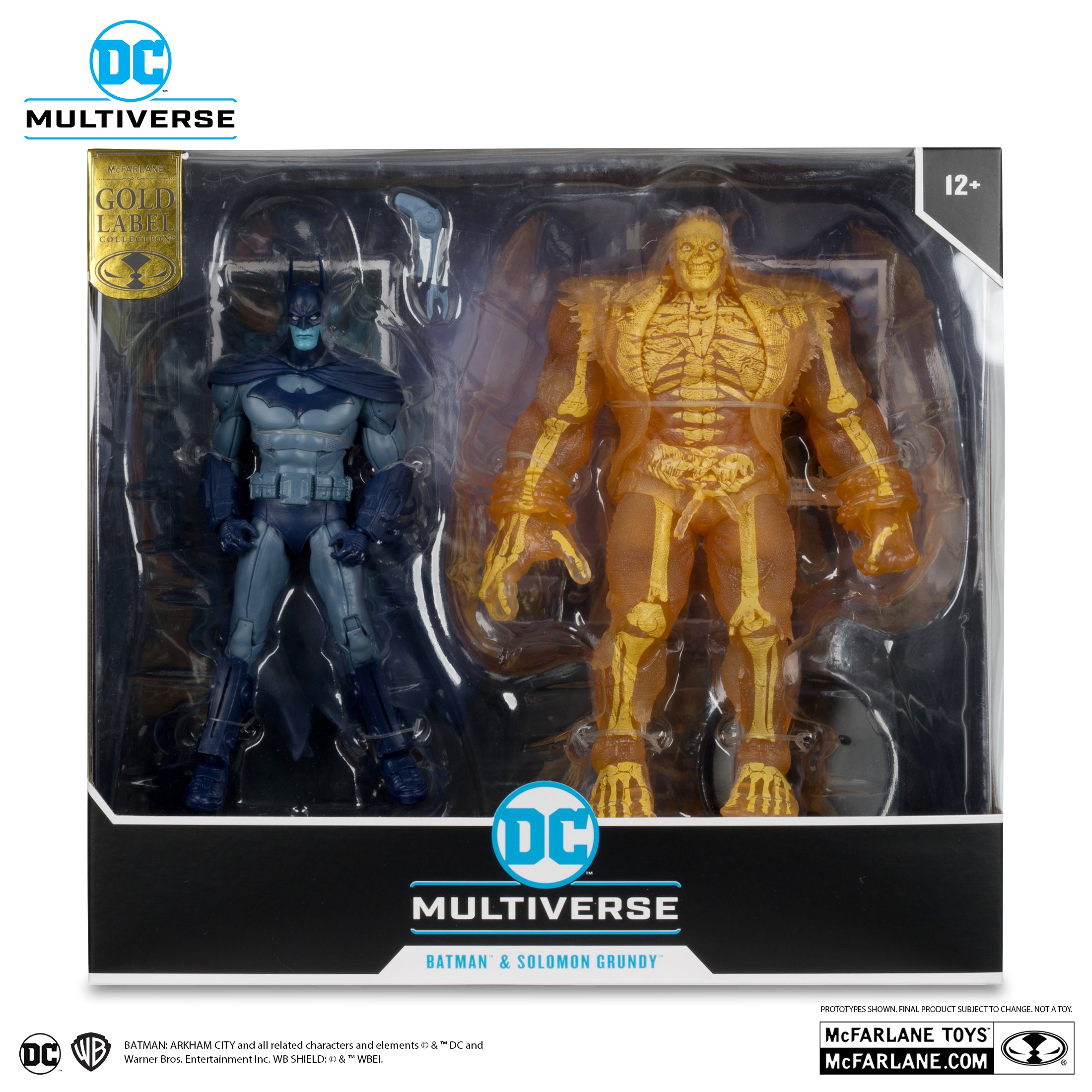 DC Multiverse Exclusive Gold Label Batman & Solomon Grundy 2-Pack (Arkham City)、mySite、hgirdovlk
