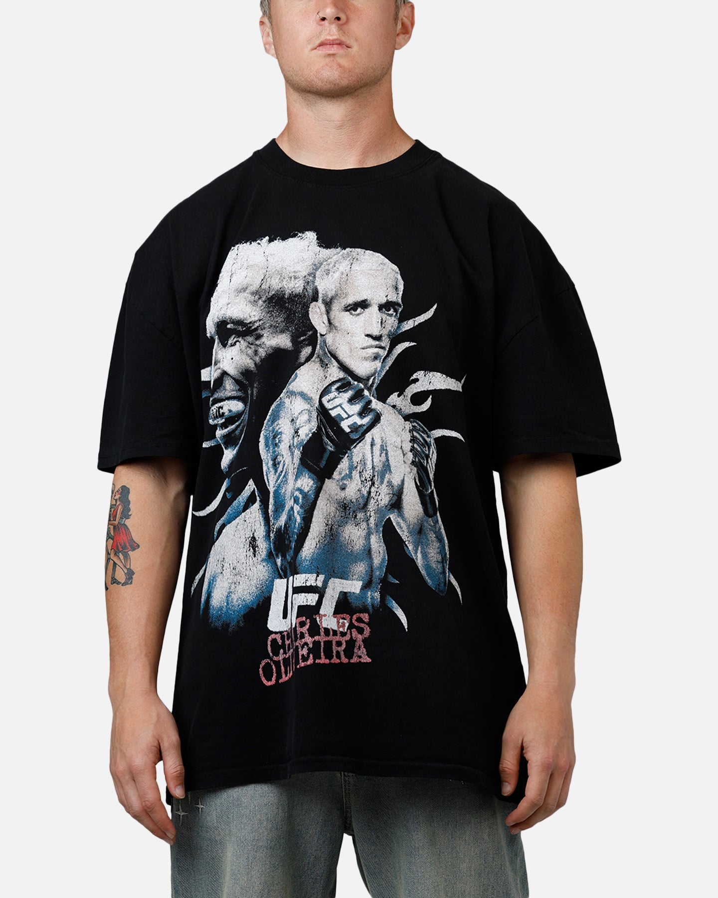 UFC By Culture Kings Charles Oliveira UFC 317 T-Shirt Black、mySite、zt4zffjzw