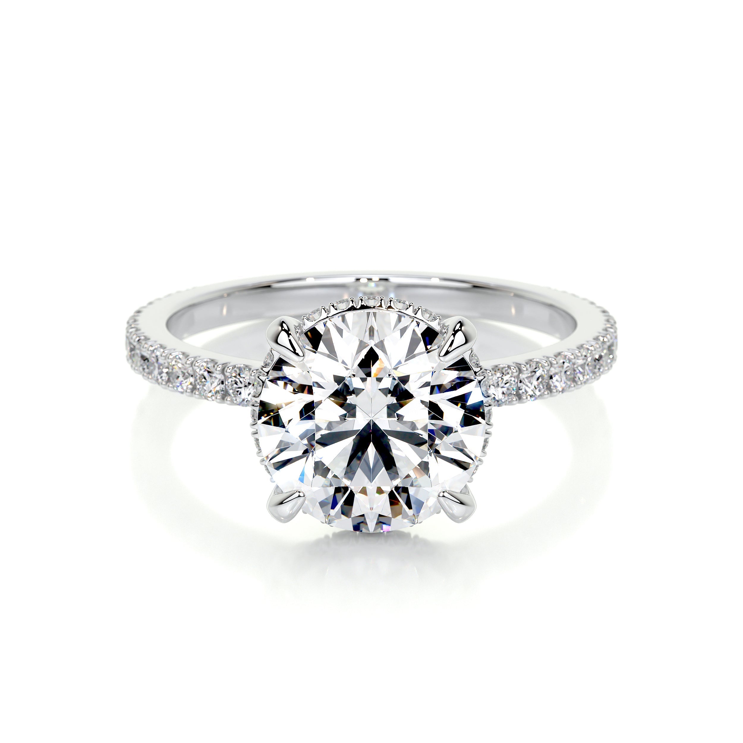 Valeria Lab Grown Diamond Ring -Platinum (RTS)、mySite、hinf8tx79