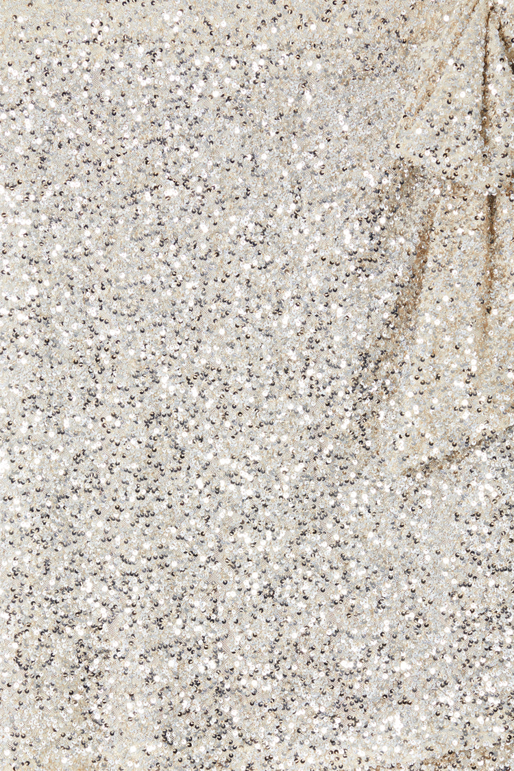 Silver Sequin Mini Jaspre Skirt、mySite、solidvoid