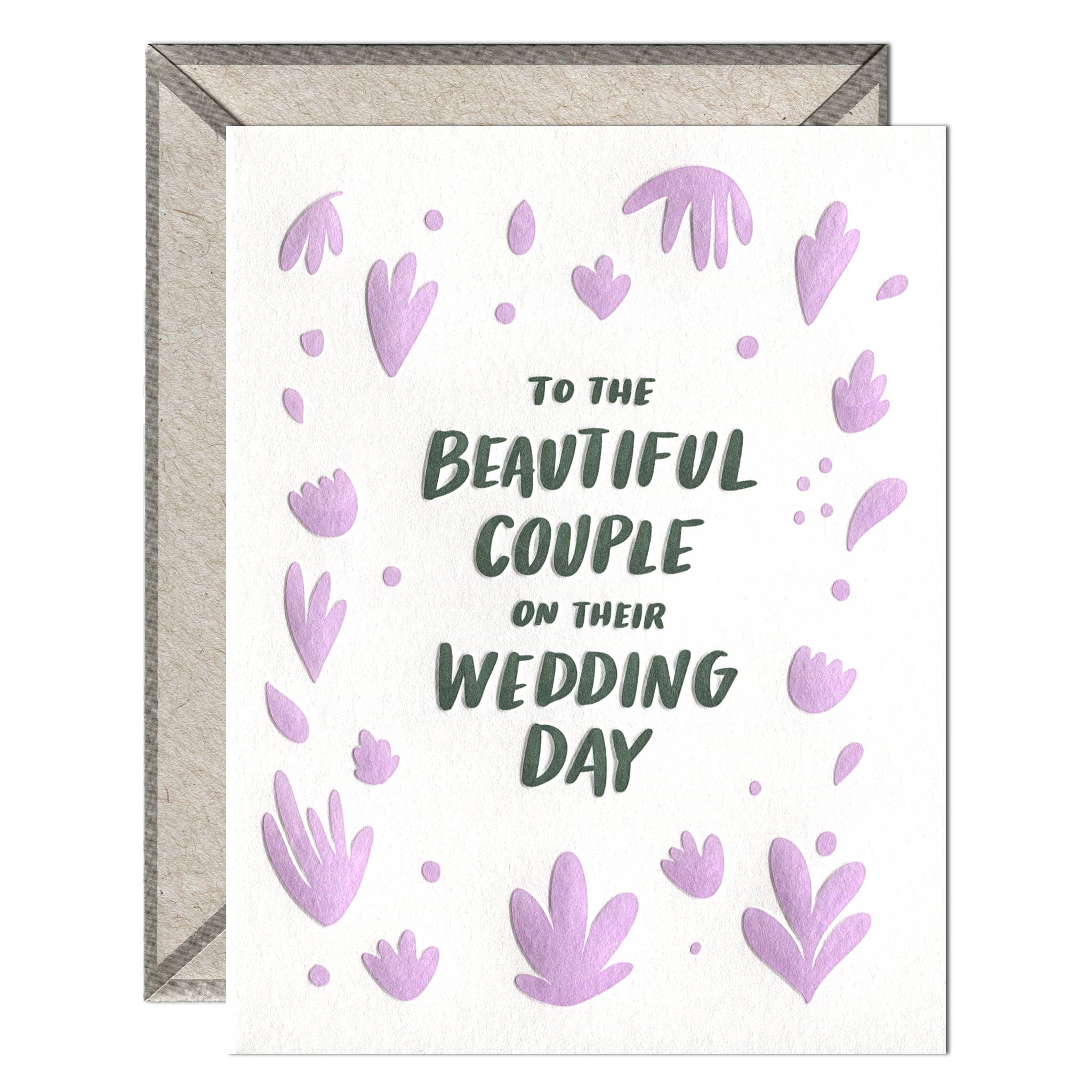 INK MEETS PAPER - Beautiful Couple Wedding Day wedding card、mySite、garagedoors4me