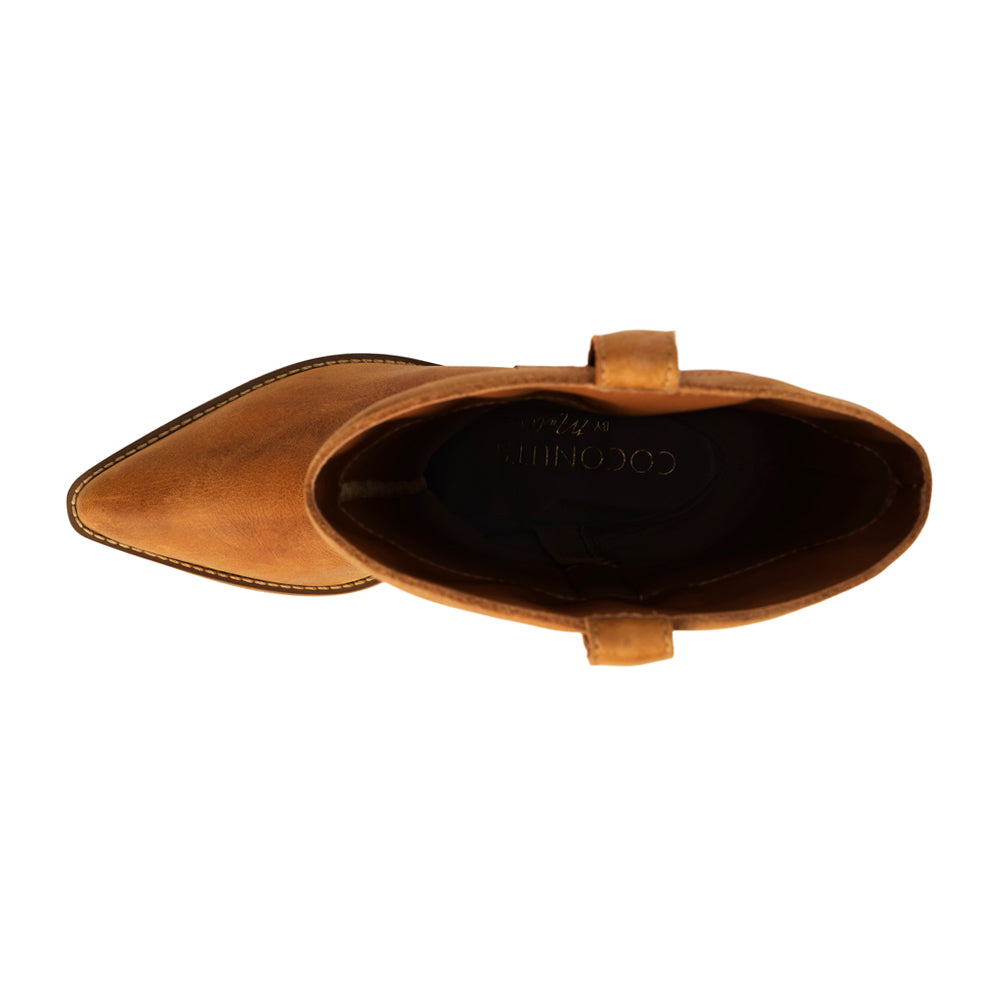 Agency Embroidered Pointed Toe Zippered Cowboy Boots、mySite、gtrtttuynbv