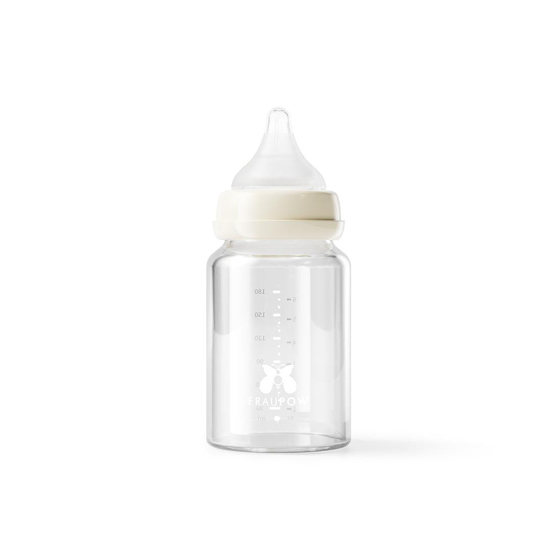  Fraupow Combi-Feed Glass Baby Bottles | Pack of 3、mySite、merchandisen