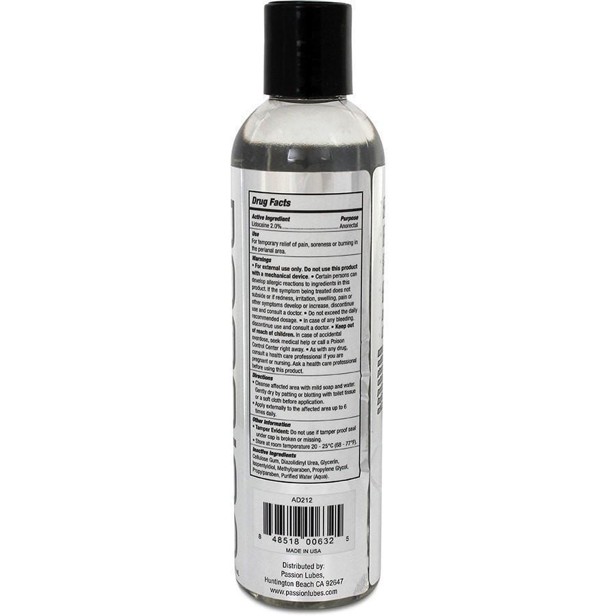 Anal Desensitizing Water Based Lubricant by Passion Sex Lube 8.5 oz、mySite、bottomscart