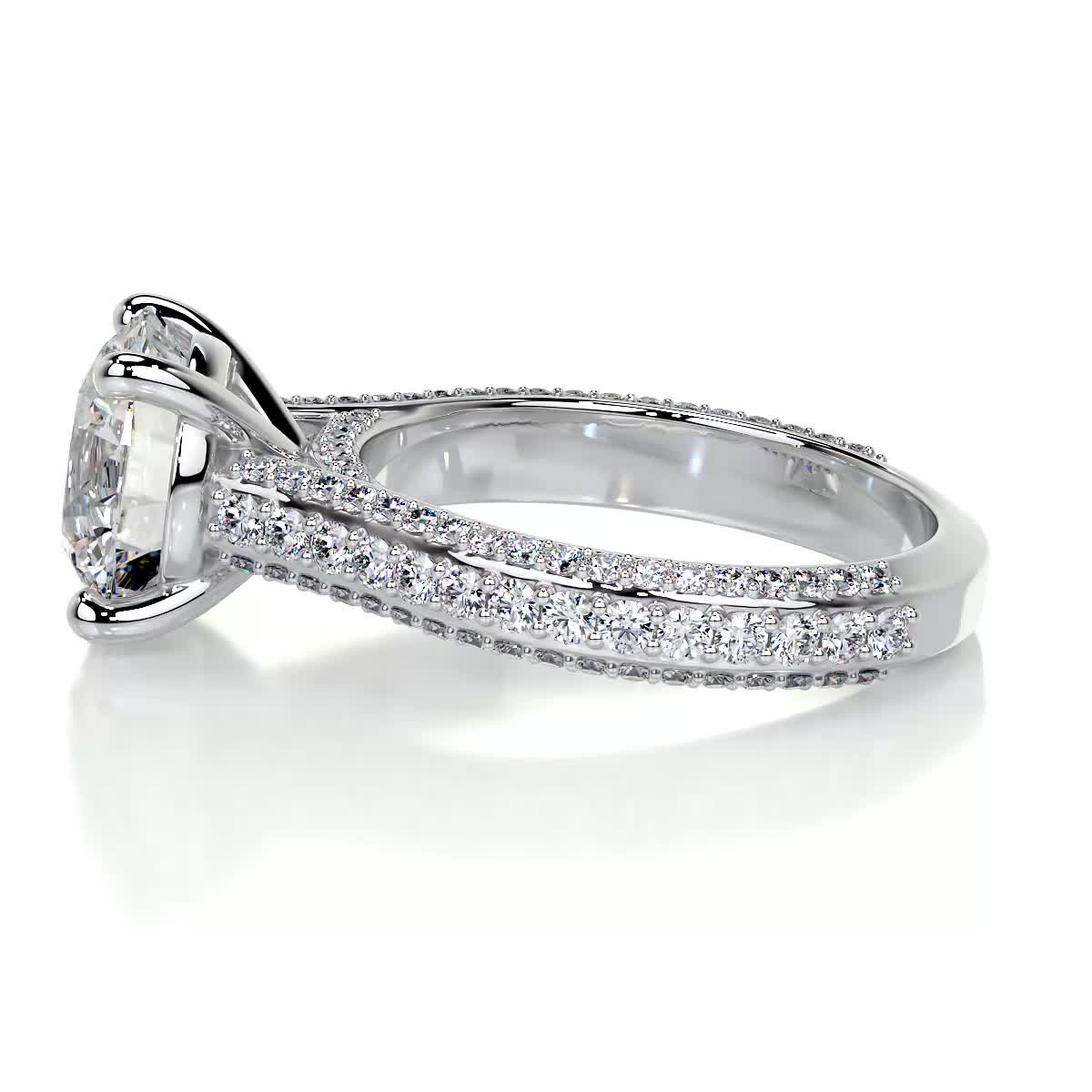 Janet Lab Grown Diamond Ring -18K White Gold、mySite、hinf8tx79