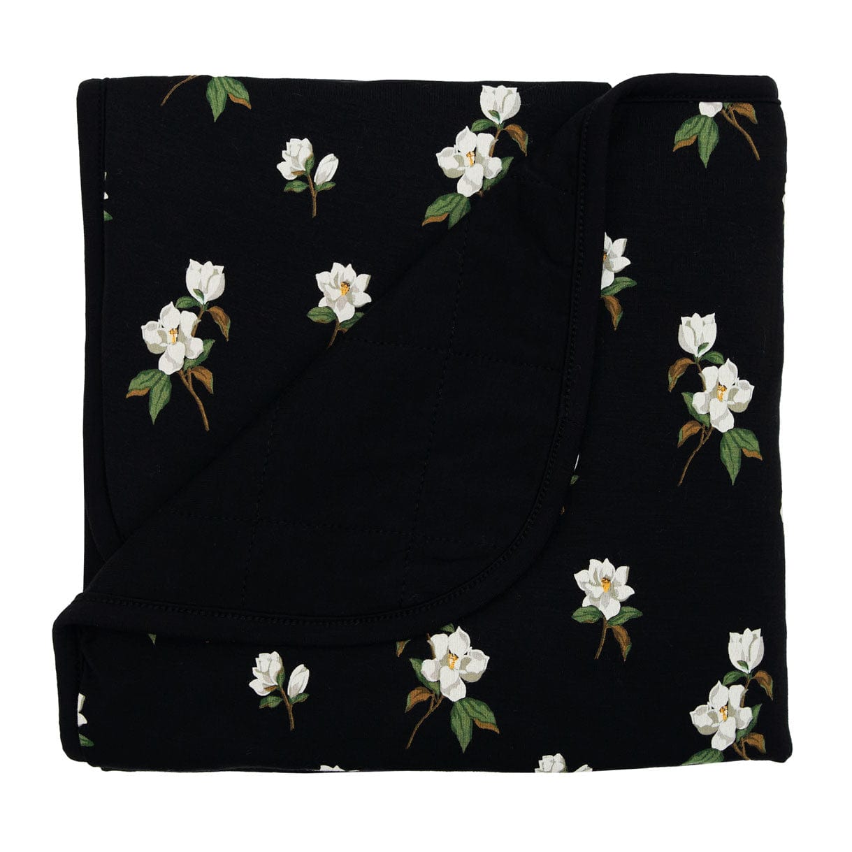  Baby Blanket in Small Midnight Magnolia 1.0、mySite、layawaytickets