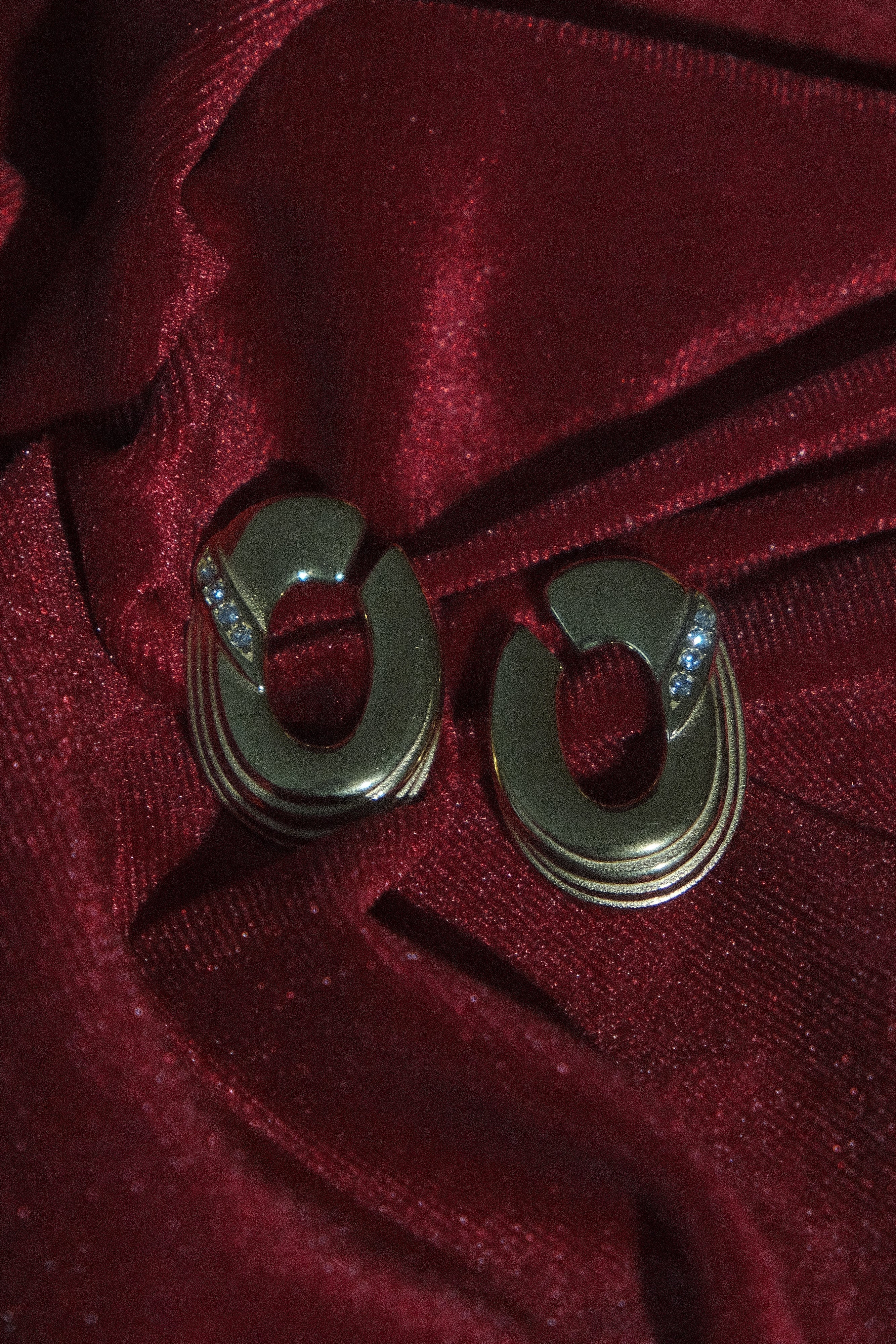 Lennon Hoop Earrings - Gold、mySite、solidvoid