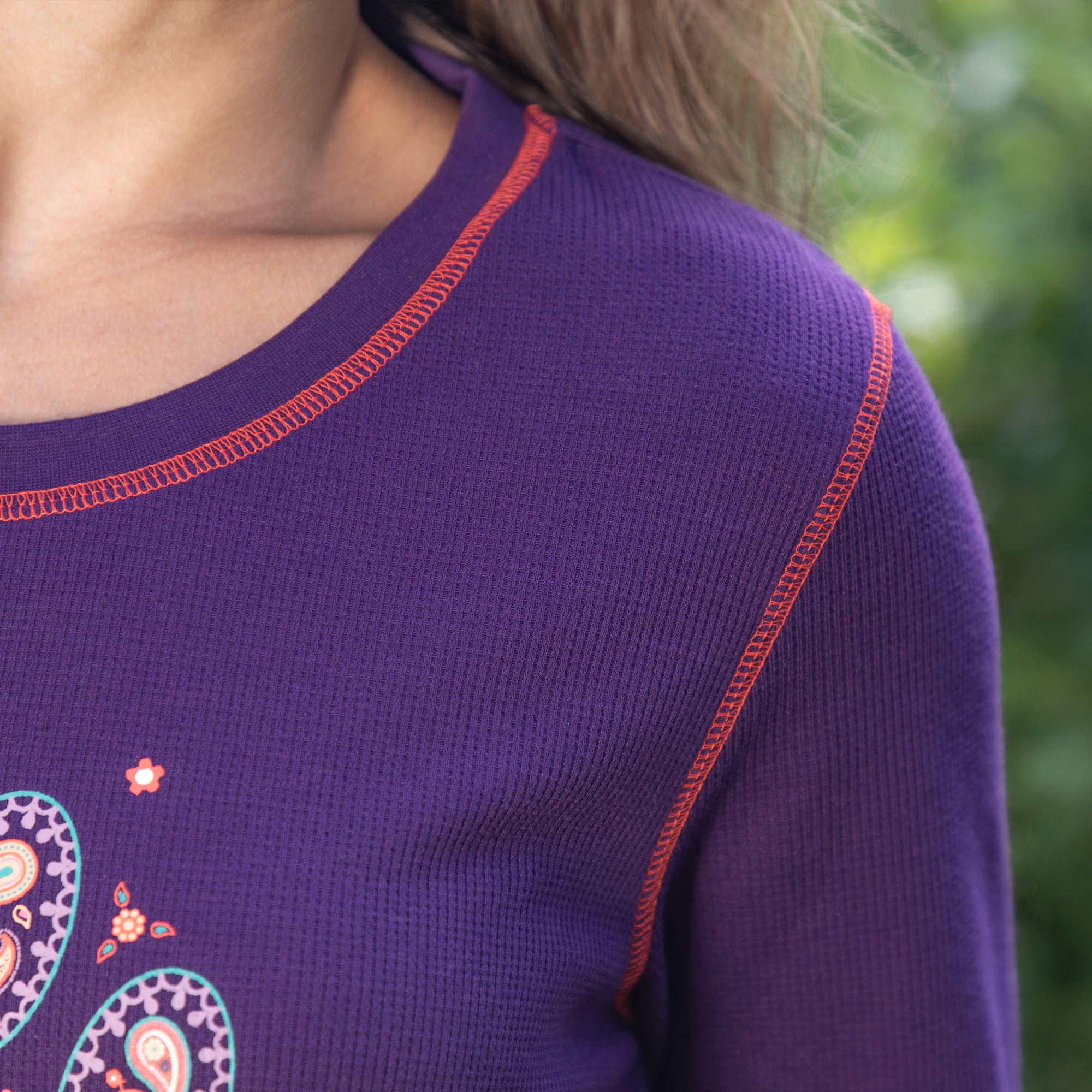 Paisley Paw Thermal Long Sleeve Top、mySite、camillekostekn