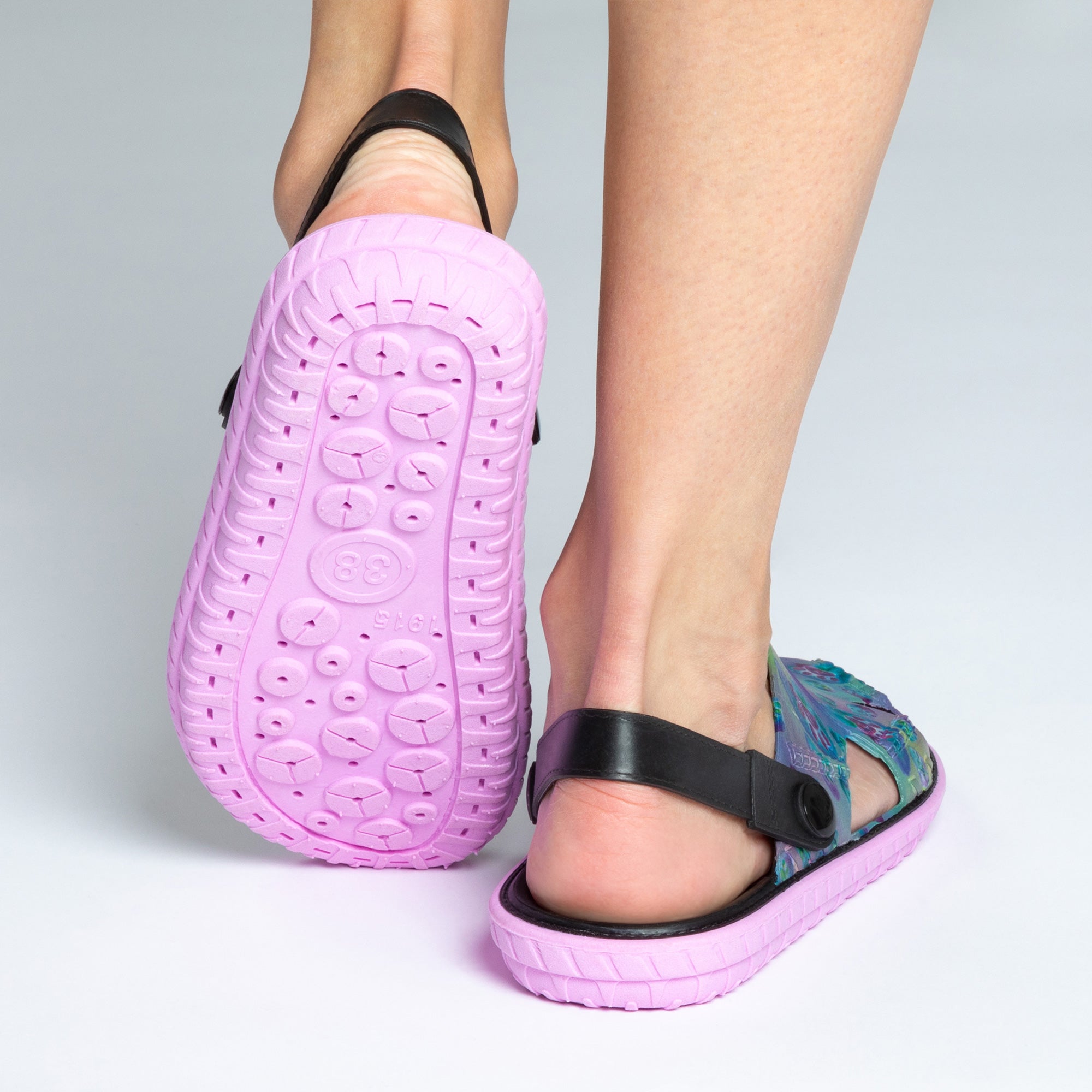 Paw Print Slingback Summer Sandals、mySite、camillekostekn