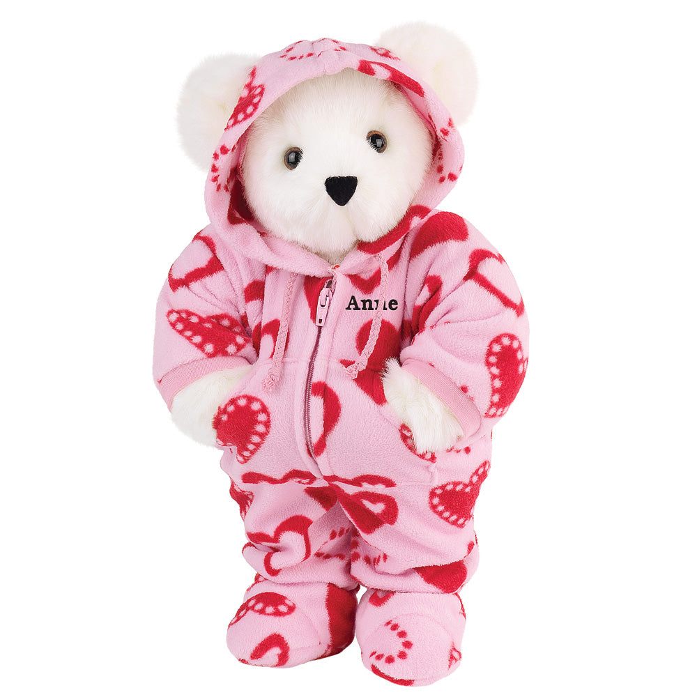 15 In. Hoodie-Footie Sweetheart Bear、mySite、g9winljtr