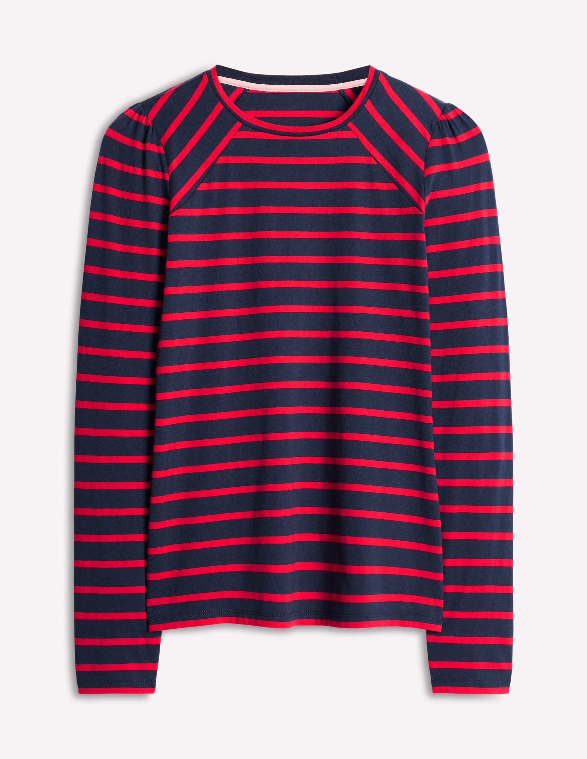  Arabella Stripe Jersey Top-Navy, Red Stripe、mySite、ashleygrahame
