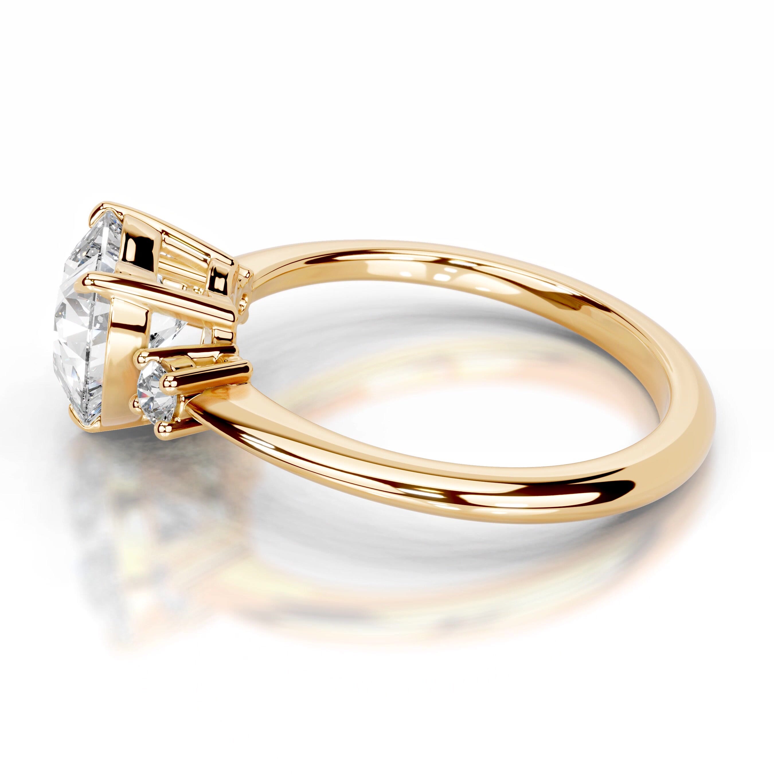 Dalila Lab Grown Diamond Ring - 18K Yellow Gold、mySite、hinf8tx79