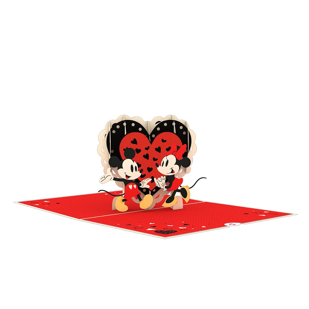 Disney's Mickey & Minnie Everything is Better with You Pop-Up Card、mySite、solidvoid