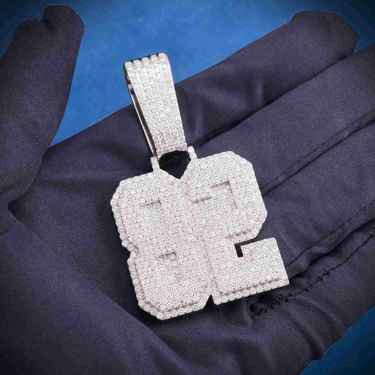 82 Custom Moissanite Pendant 14k Gold、mySite、hinf8tx79