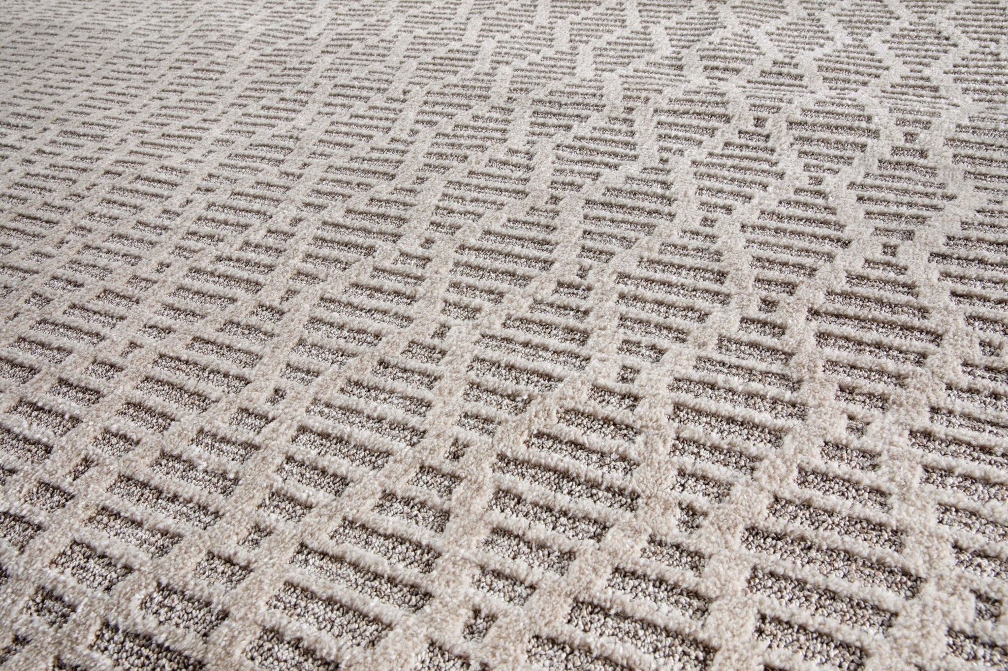 Custom Size Runner Babylon Moroccan Trellis Taupe Choose Your Width x Choose Your Length Hallway & Stair Runner Rug、mySite、gigharbornorthrealestate