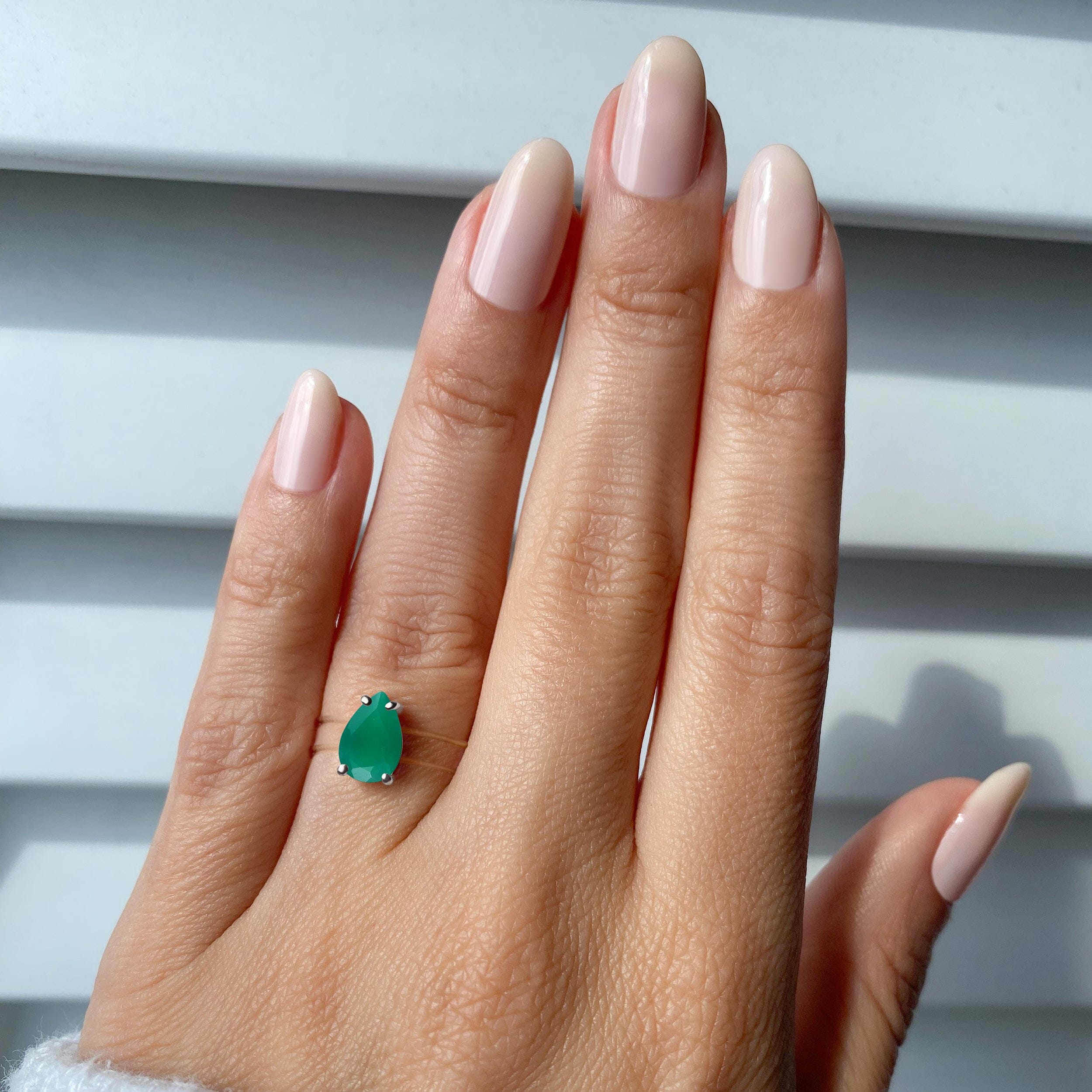 Green Onyx Ring Floating Sway - May Birthstone、mySite、hinf8tx79