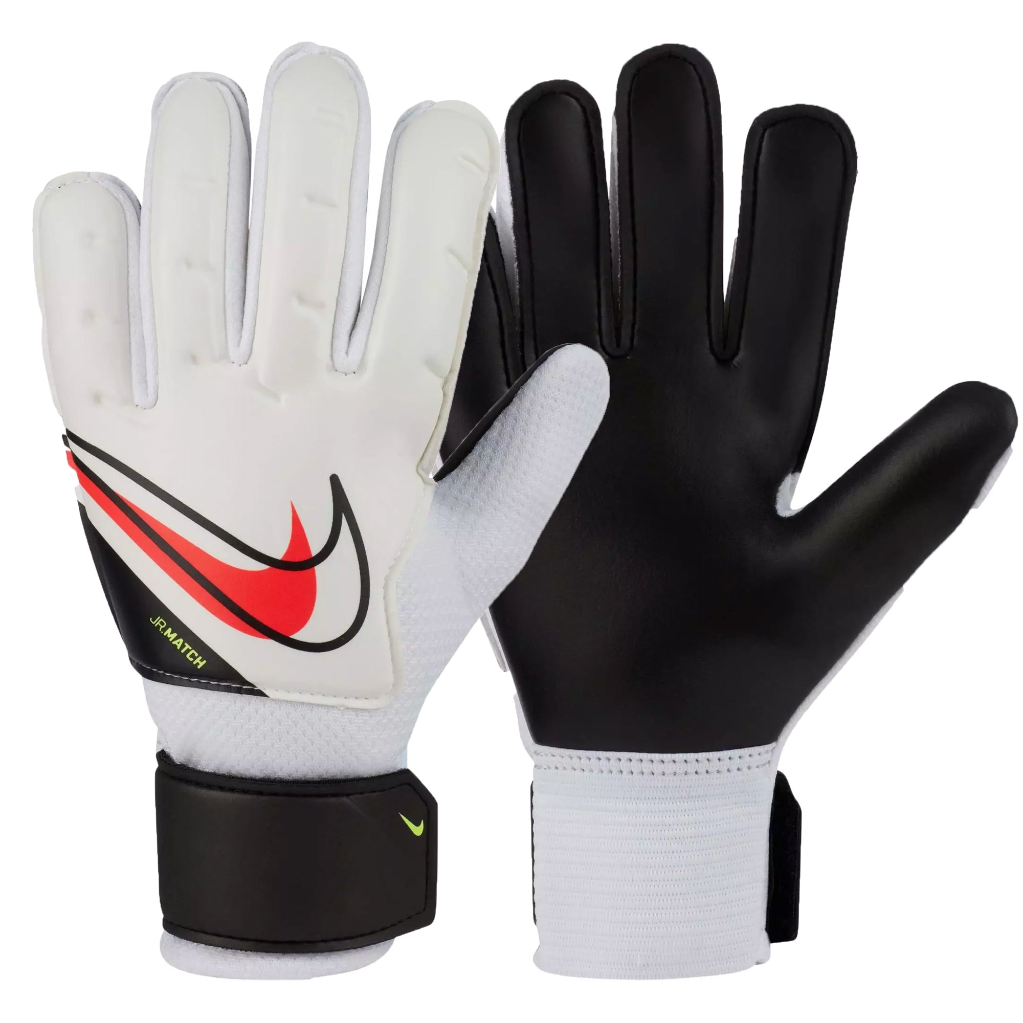 Nike Kids Goalkeeper Match Gloves White/Black/Red、mySite、bottomscart