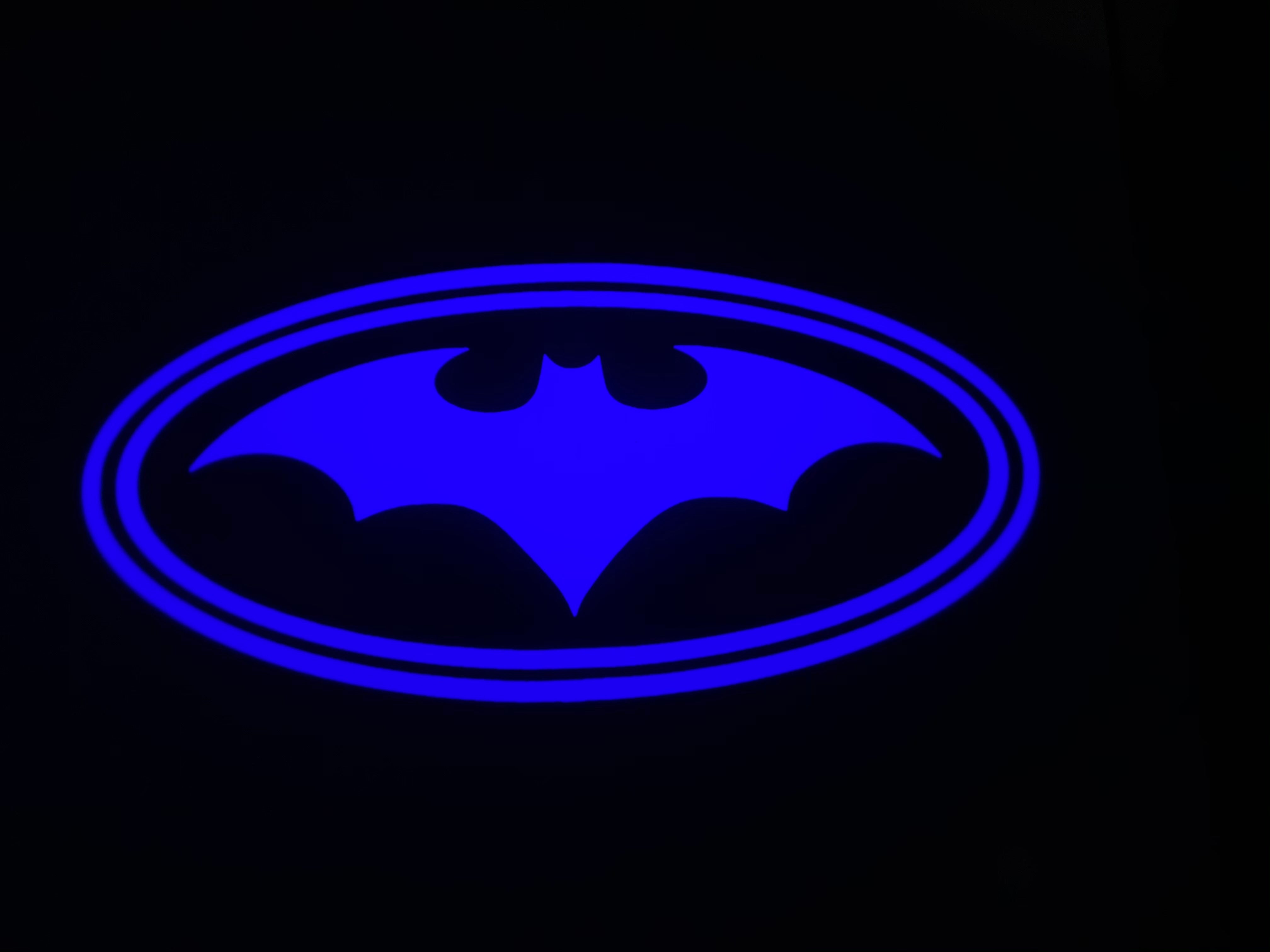 2x Ford Round Mirror light (plug&play) - 24 Logos、mySite、nflplayoffbracketp