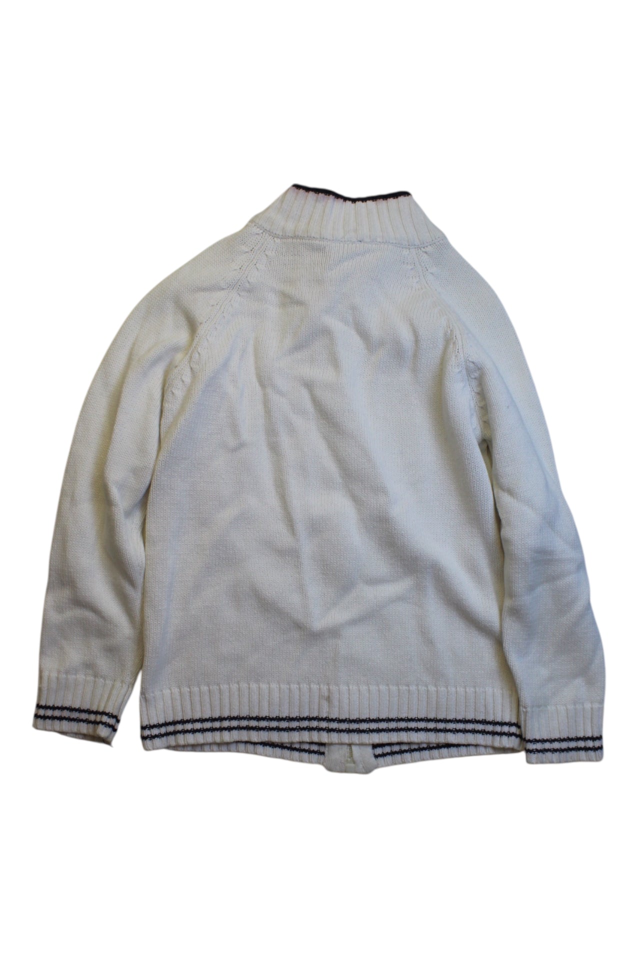 Tommy Hilfiger Cable Knit Zippered Sweatshirt 10Y、mySite、g9winljtr