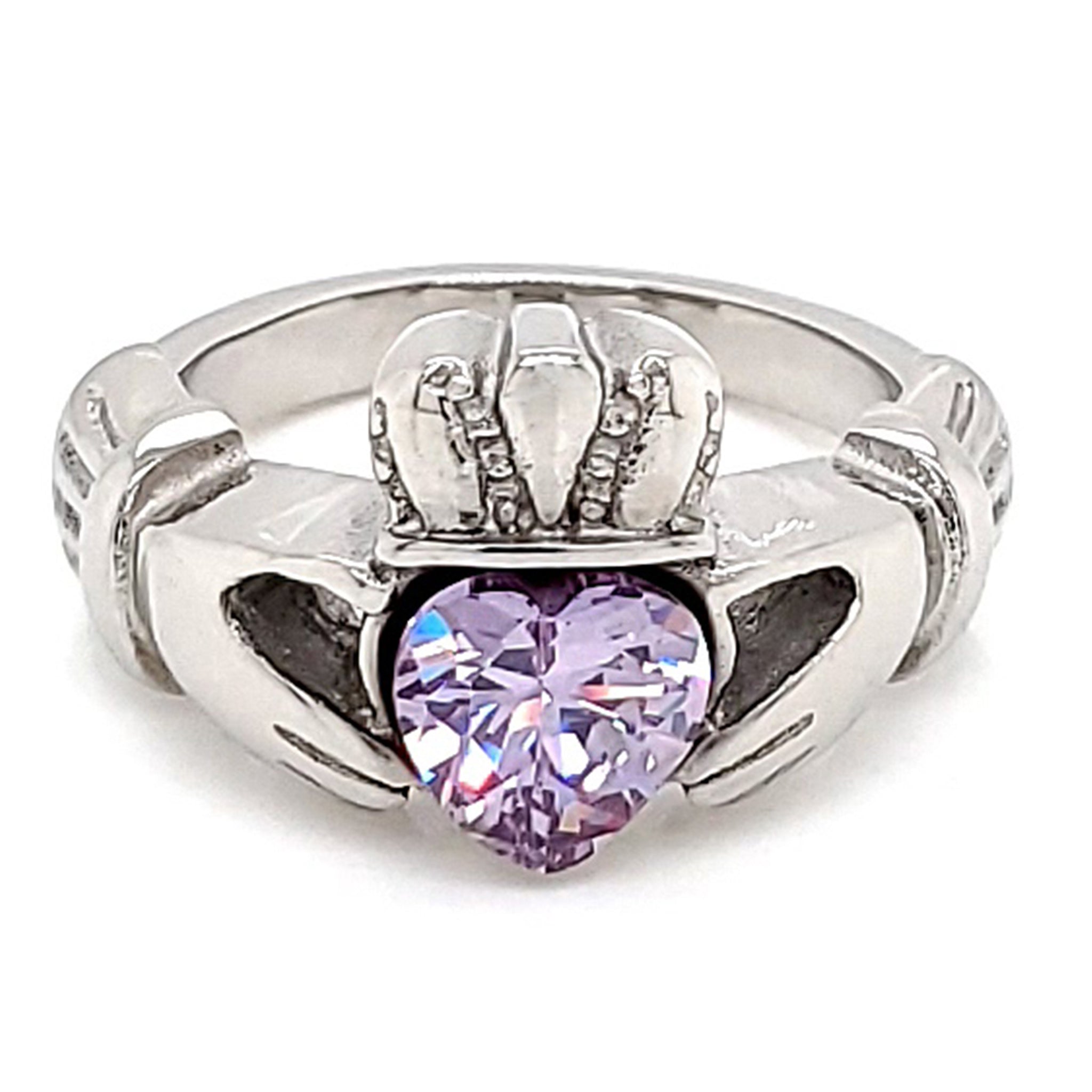 Claddagh Love, Loyalty, & Friendship Birthstone Ring / FBS0001、mySite、dreamappss