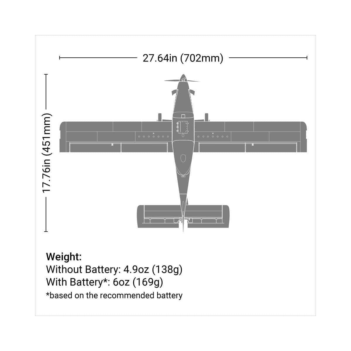  EFLU16450, E-flite UMX Air Tractor BNF Basic Electric Airplane (702mm) w/AS3X & SAFE、mySite、merchandisen